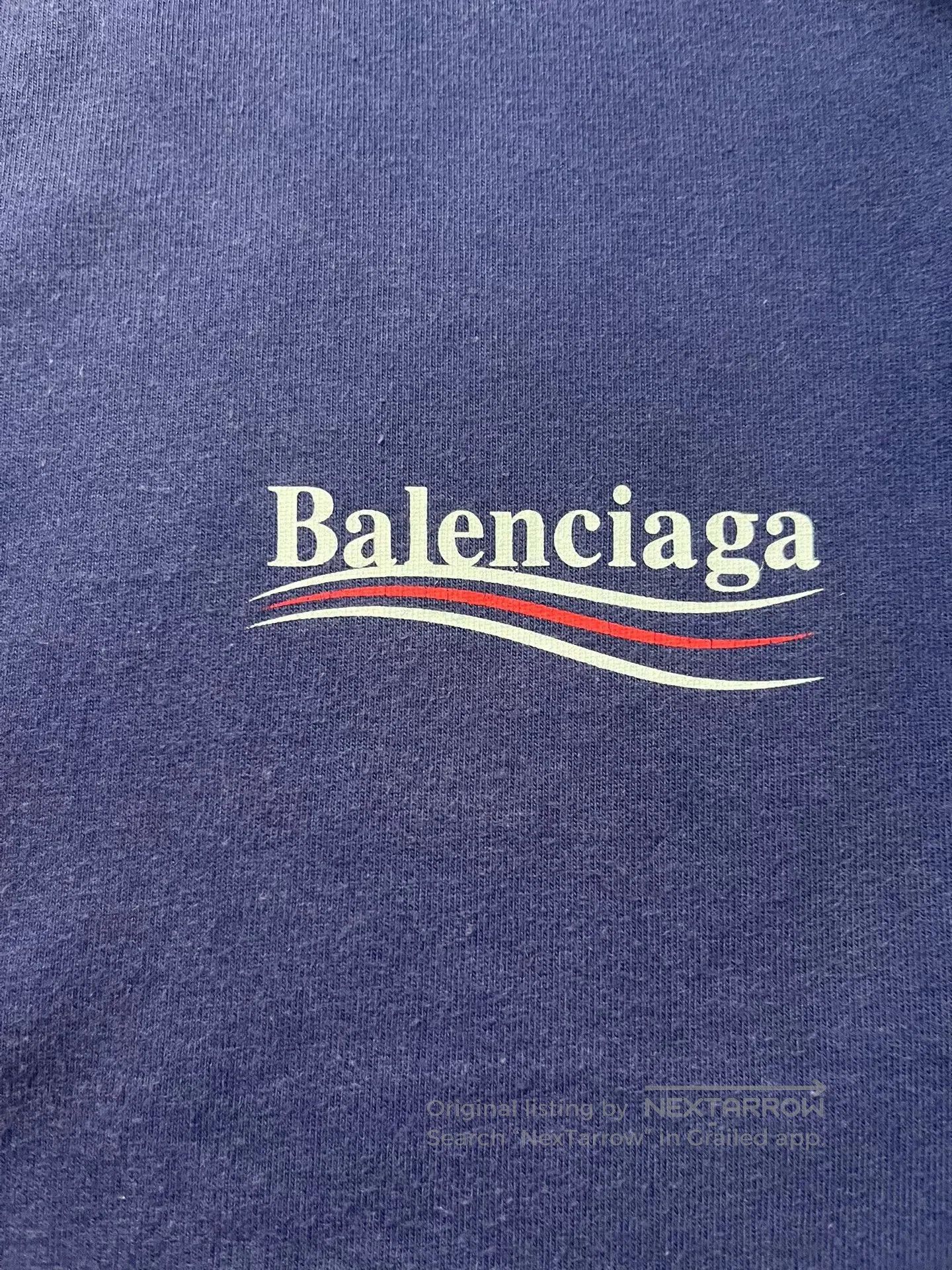 Balenciaga Balenciaga Logo Short Sleeve T. Size US S / EU 44-46 / 1 - 3 Thumbnail