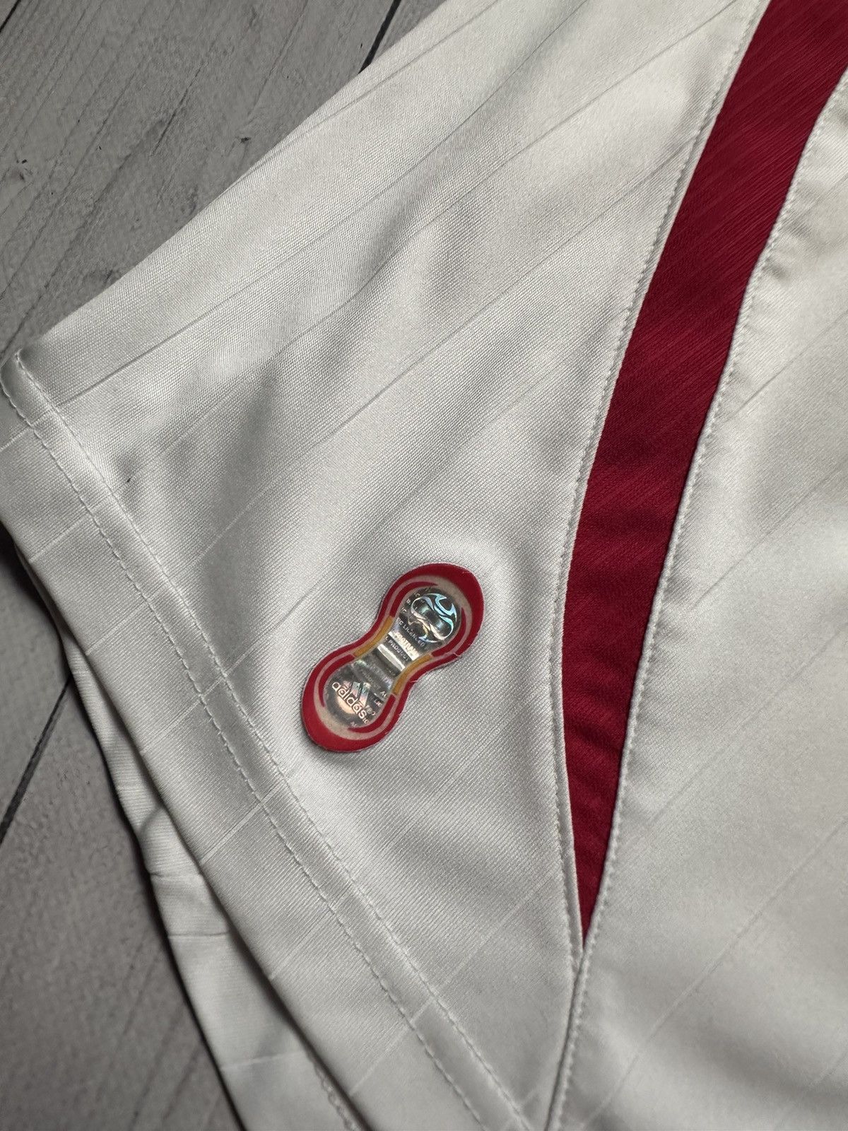 Adidas × Vintage Vintage adidas Spain 7 Raul soccer jersey size L logo Size US L / EU 52-54 / 3 - 4 Thumbnail