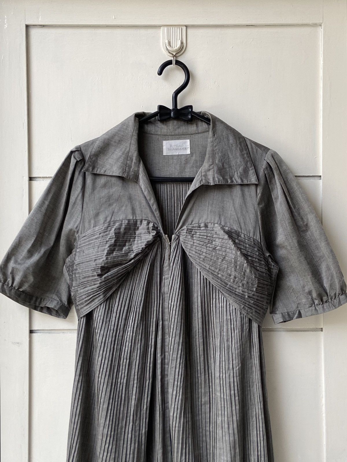 Issey Miyake RITSUKO SHIRAHAMA Grey T-shirt Size XS / US 0-2 / IT 36-38 - 12 Thumbnail