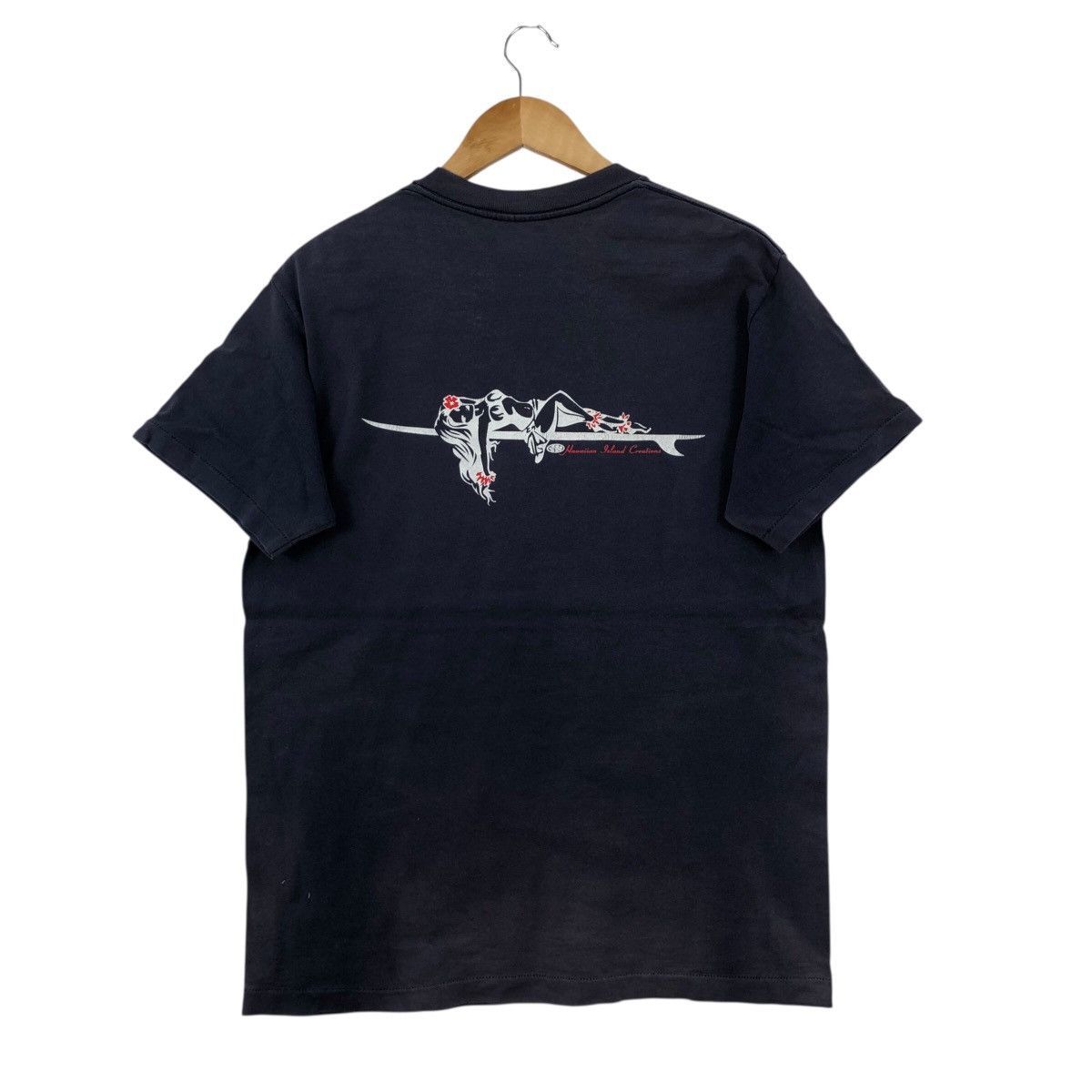 Vintage Vintage 90s Hawaiian Island Creations T Shirt Surfing Size L Size US L / EU 52-54 / 3 - 4 Thumbnail