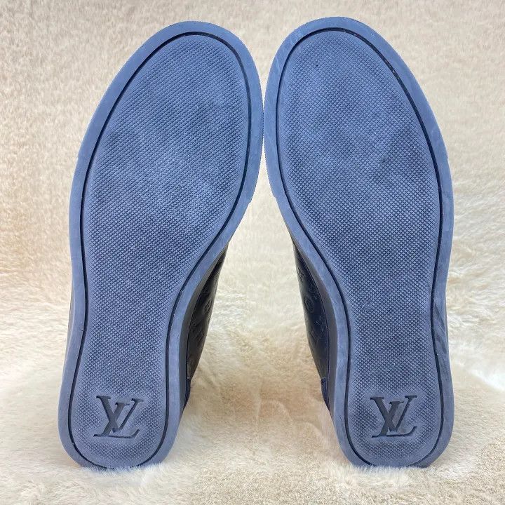 Louis Vuitton Louis Vuitton Rivoli Leather High-Top Sneakers -2508 Size US 5 / EU 37 - 5 Thumbnail