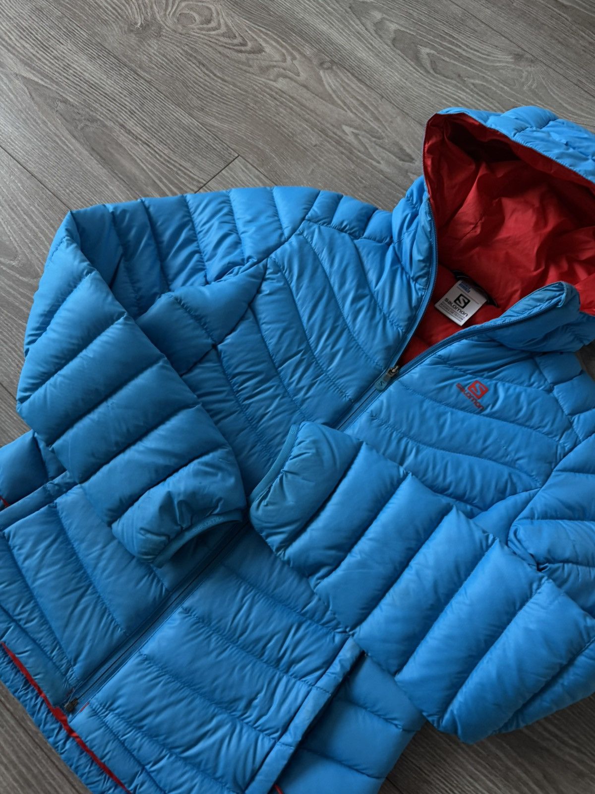 Salomon Salomon Pertex Microlight Eco Insulated Hood Jacket Size M / US 6-8 / IT 42-44 - 11 Thumbnail