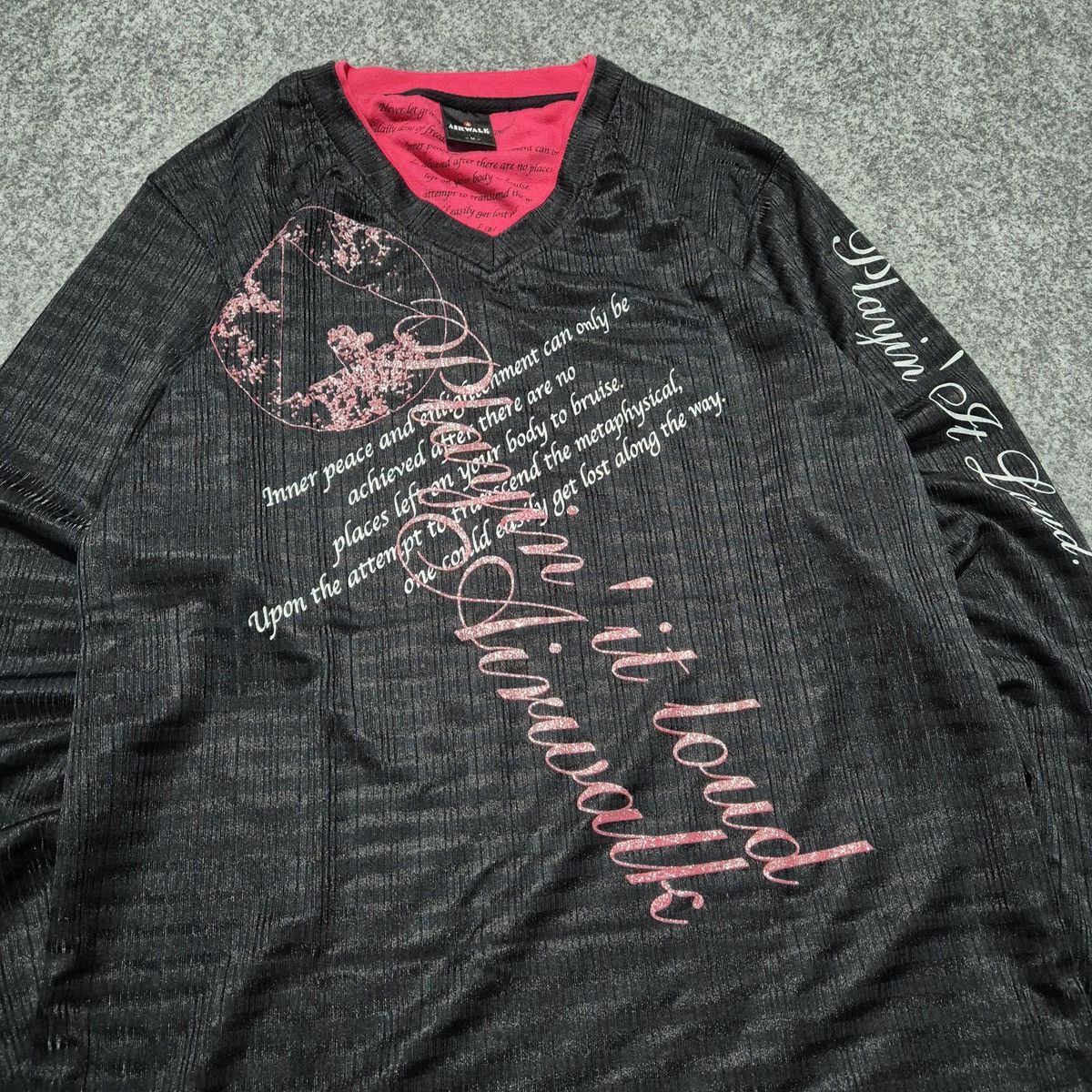 Airwalk Air walk poem long sleeve Size US M / EU 48-50 / 2 - 2 Thumbnail
