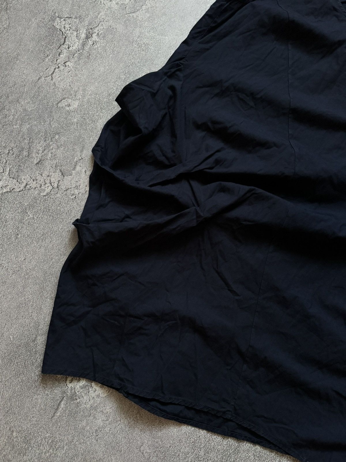 Vintage Provocation 46 dark blue dress relaxed sleeves avantgarde Size L / US 10 / IT 46 - 5 Thumbnail