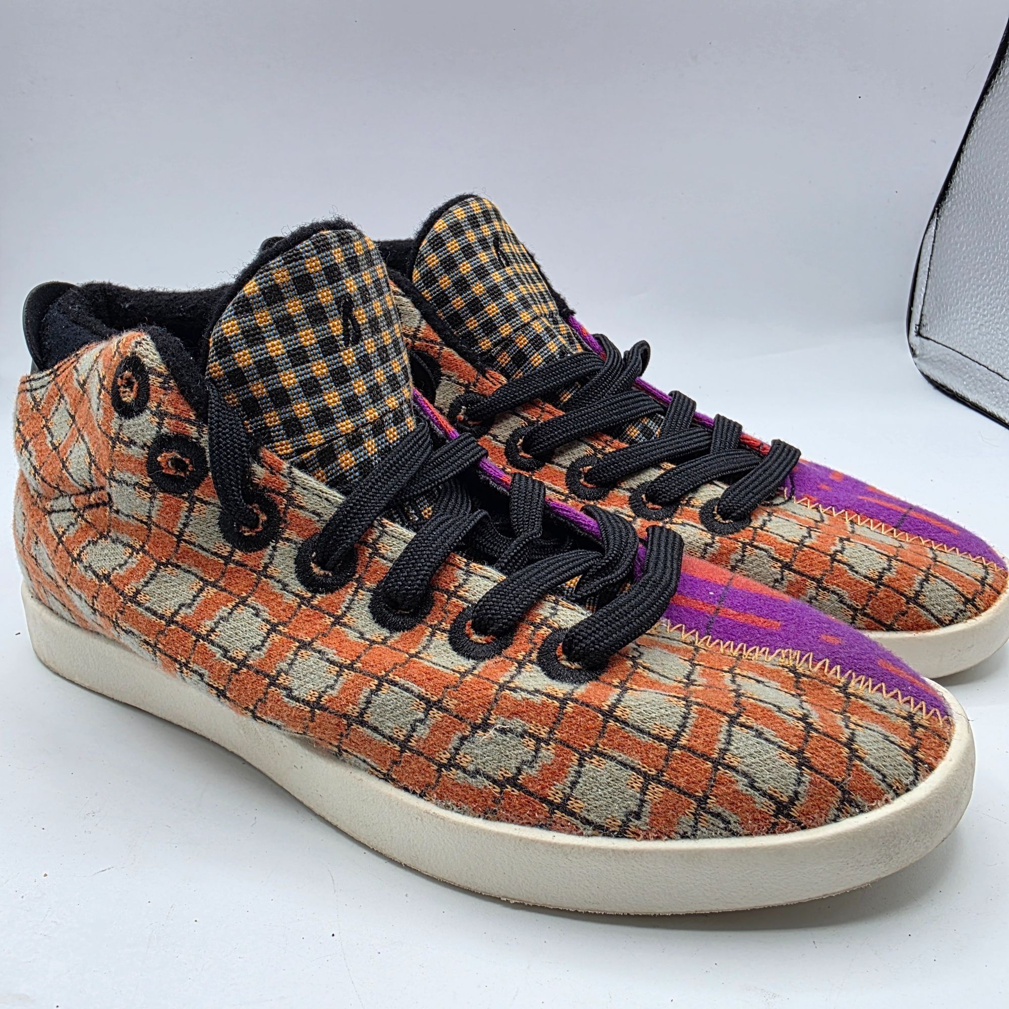 Allbirds Wool Piper Mids Split Tartan Plaid Womens 7 Lightwe