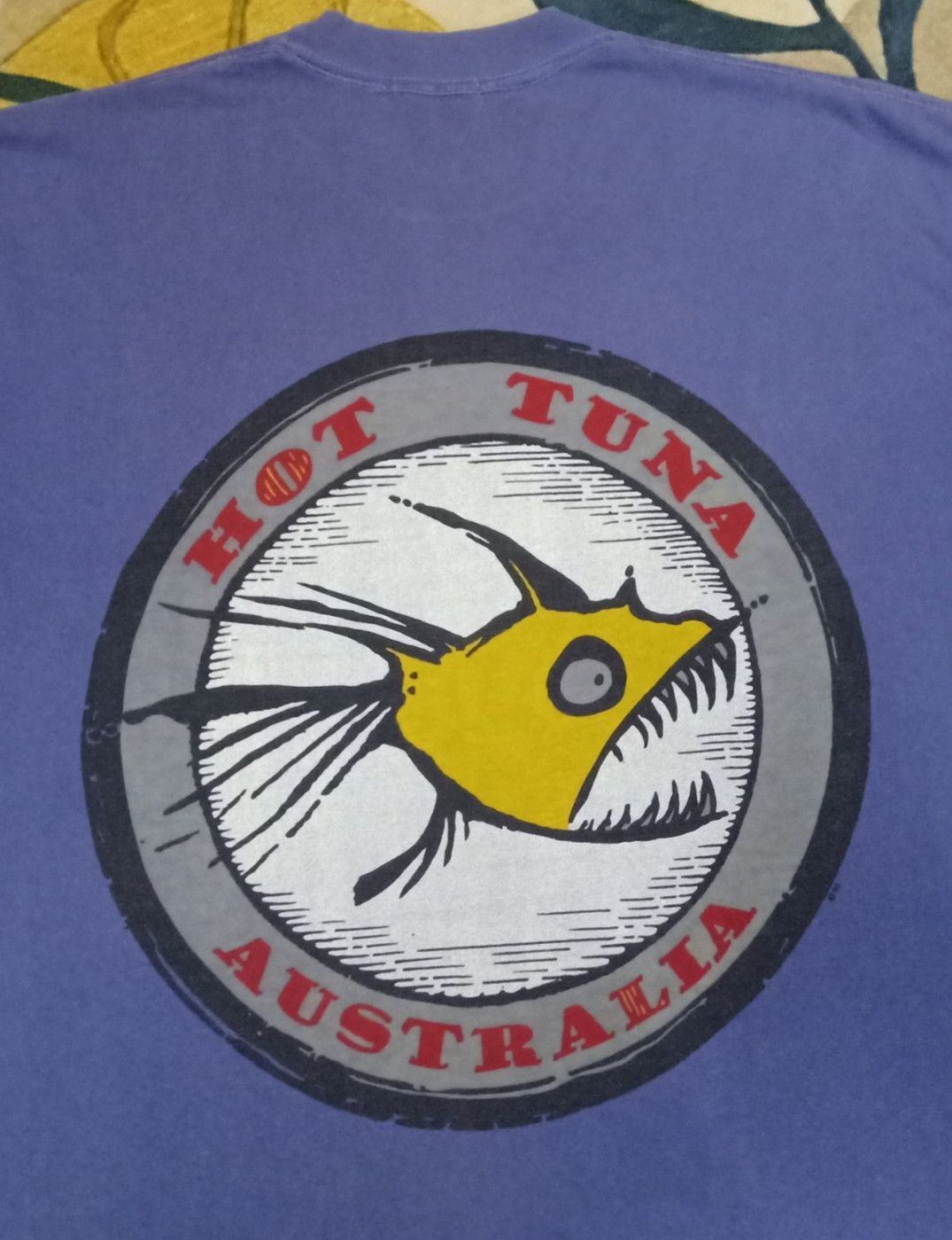 Hot Tuna × Vintage Vintage 90s Hot Tuna Australia T-shirt Size US XL / EU 56 / 4 - 14 Thumbnail