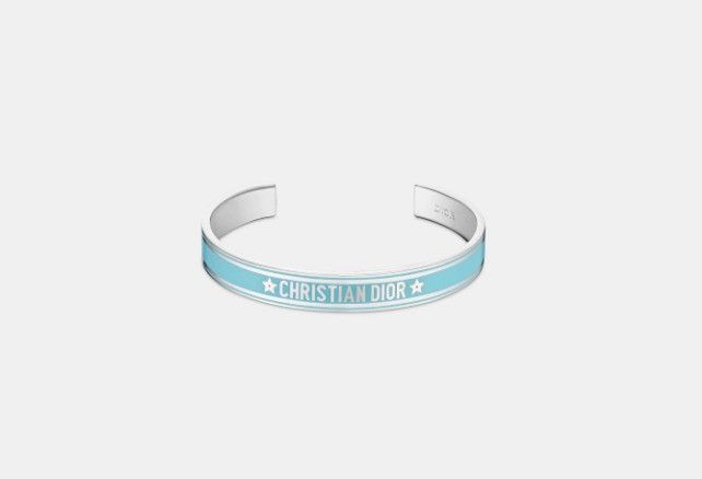 Dior o1w1db11224 Size: OS / Code Bangle in Silver & Turquoise Size ONE SIZE - 2 Thumbnail