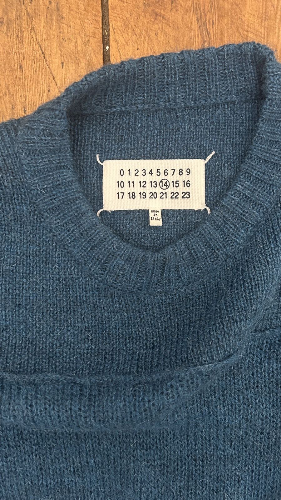 Maison Margiela Maison Margiela Curved Knit Mohair Sweater Size US S / EU 44-46 / 1 - 2 Thumbnail