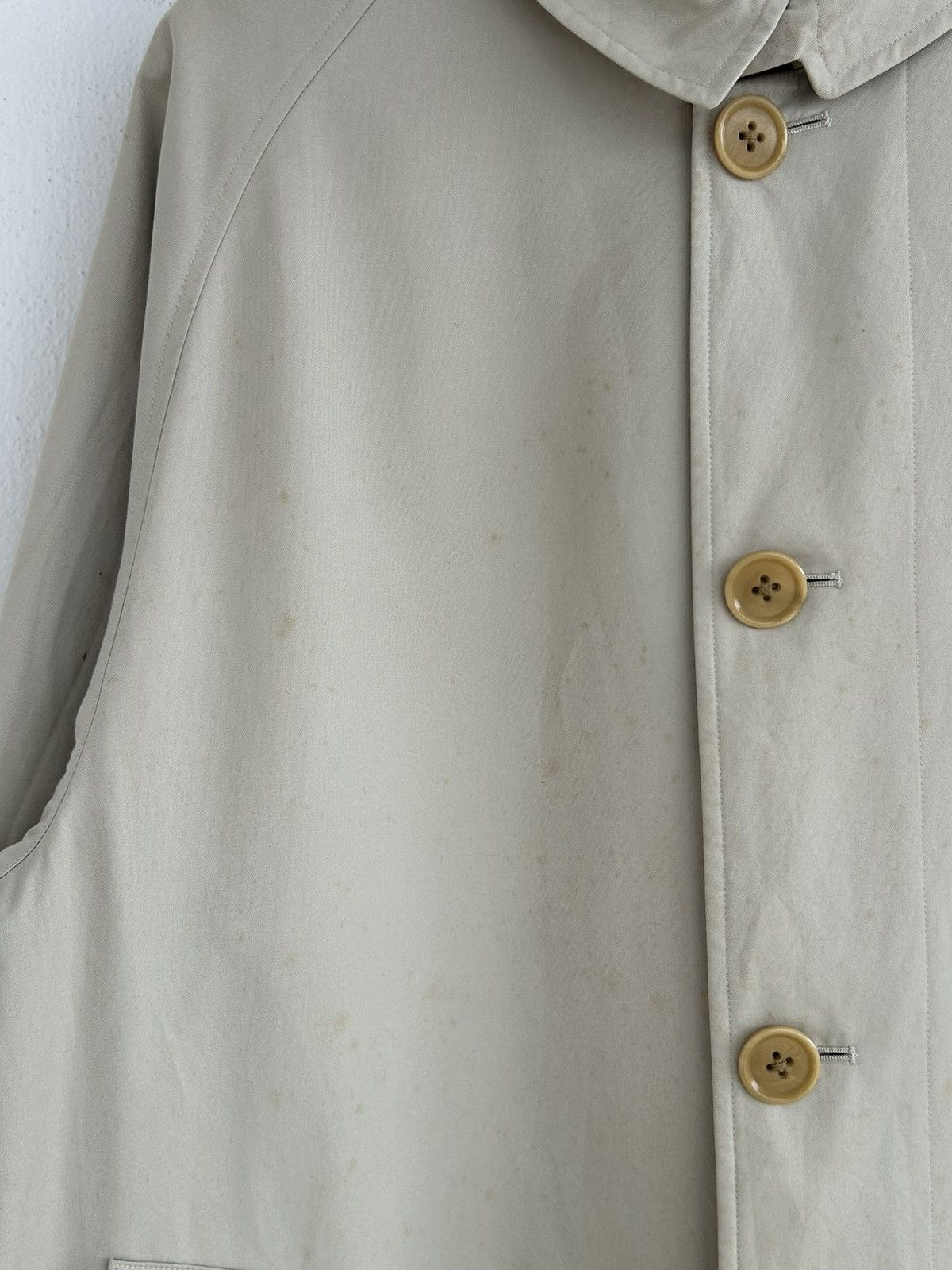 Burberry Burberry Vintage Trench Coat Beige Size US XL / EU 56 / 4 - 5 Thumbnail