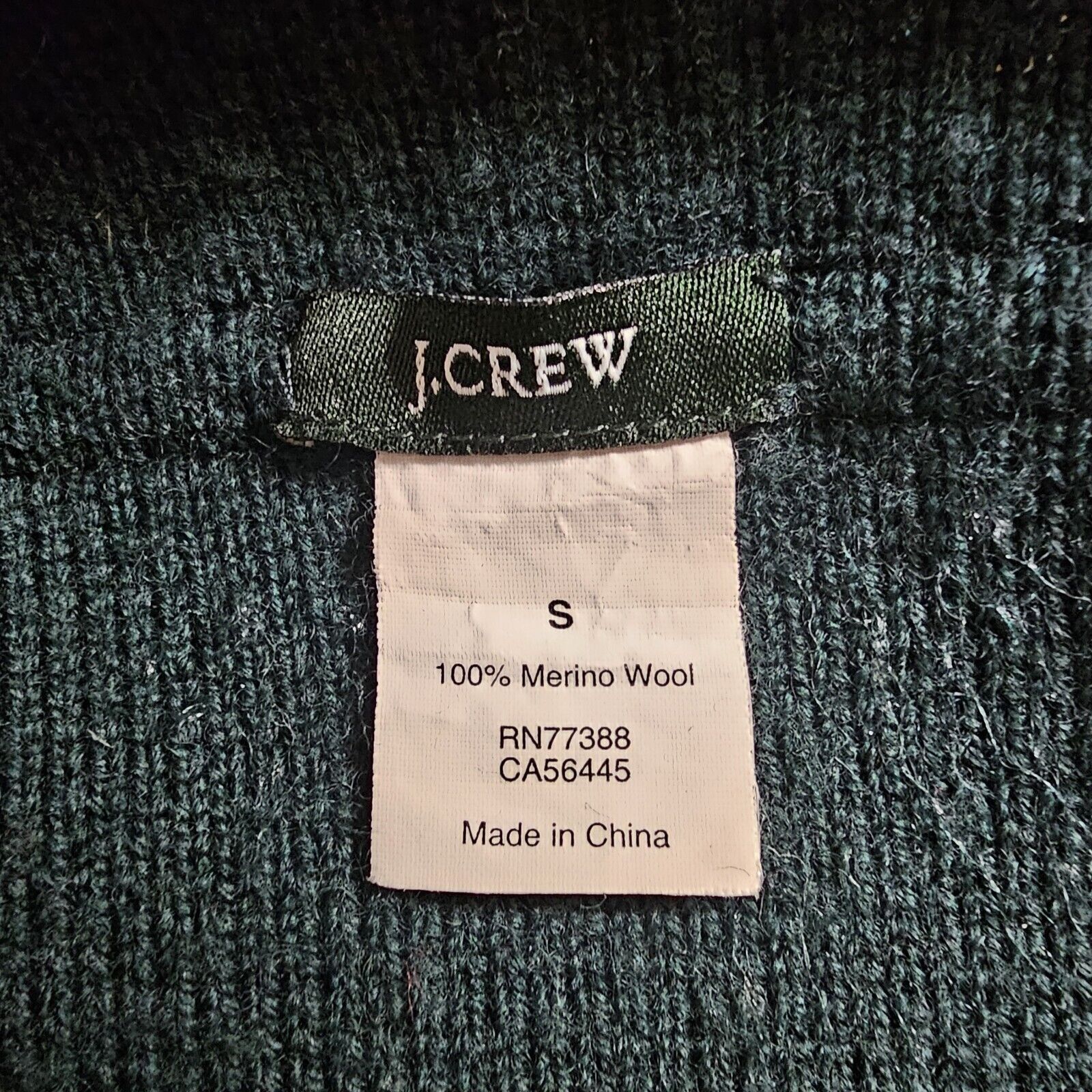 J.Crew J. Crew Merino Wool Genuine Leather Stitching Cardigan Coat Size S / US 4 / IT 40 - 6 Thumbnail