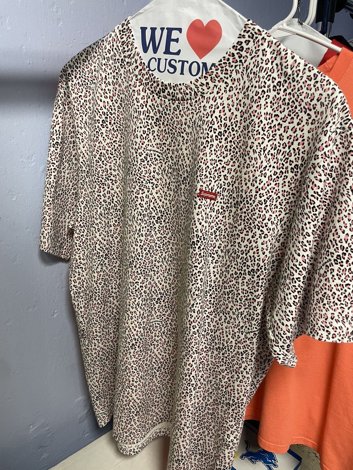Supreme Small Box Tee Leopard S