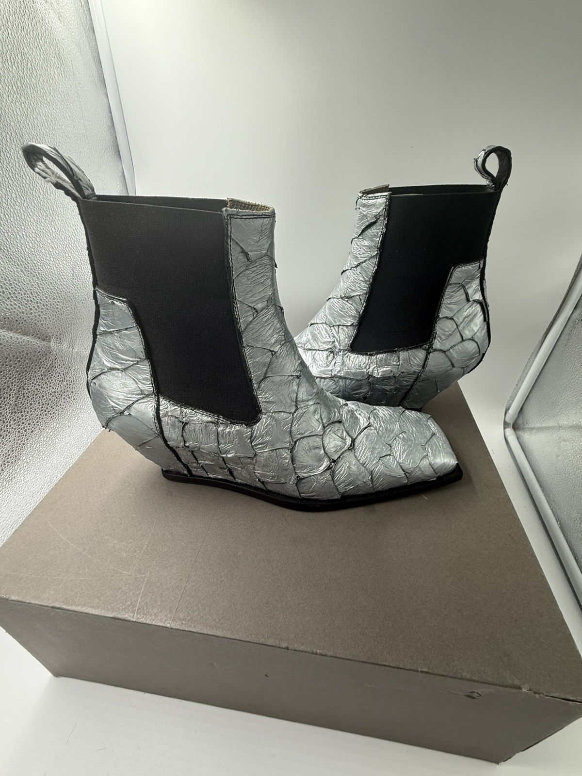 Rick Owens Sliver Boots | Grailed