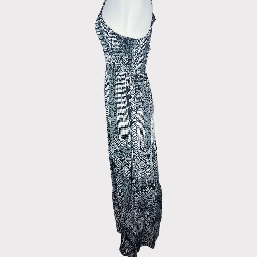 Target Basics Wild Fable | Smocked Maxi Tribal Boho Dress | Small Size S / US 4 / IT 40 - 5 Thumbnail