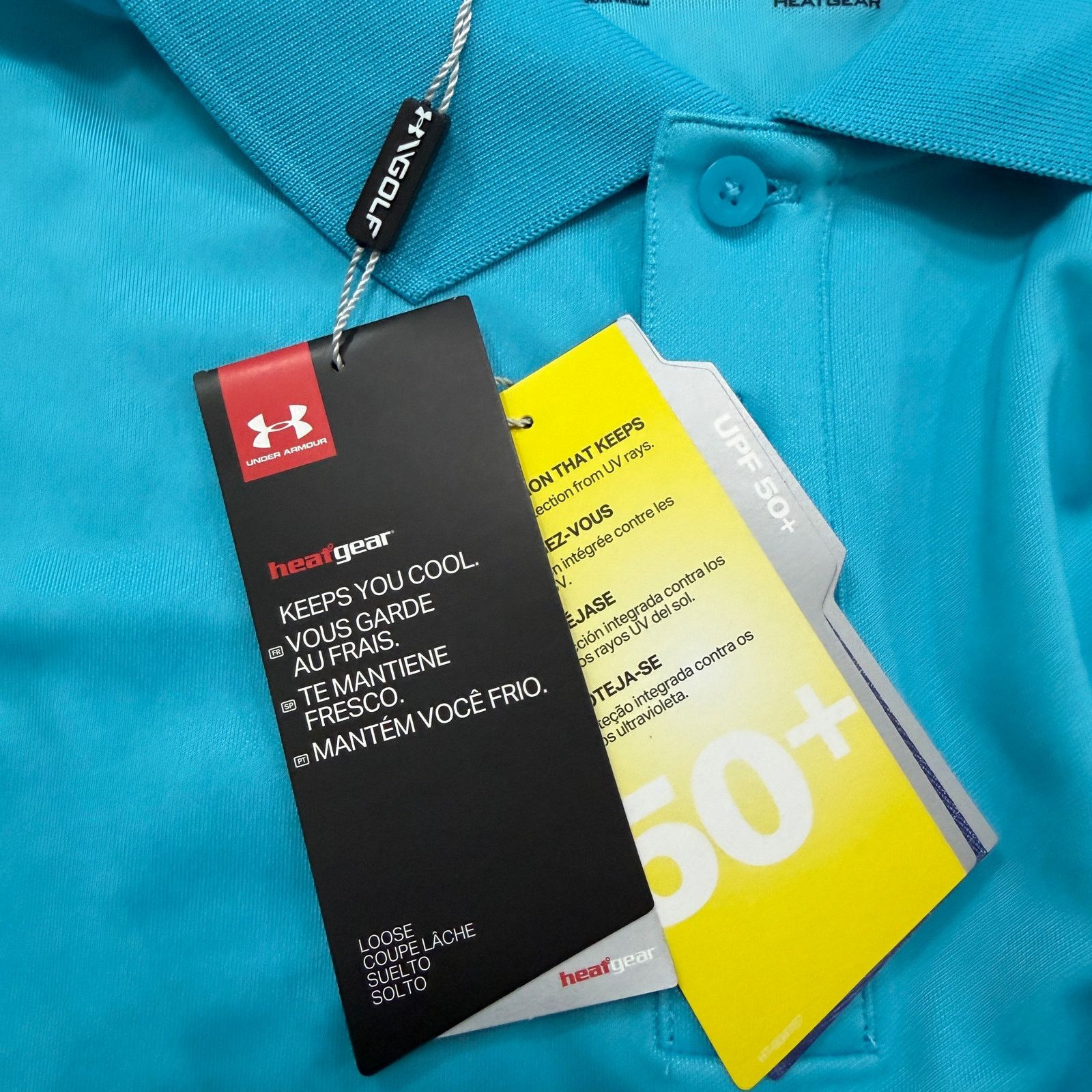 Under Armour Under Armour Heat Gear Performance Polo Men's Extra Large Size US XL / EU 56 / 4 - 5 Thumbnail