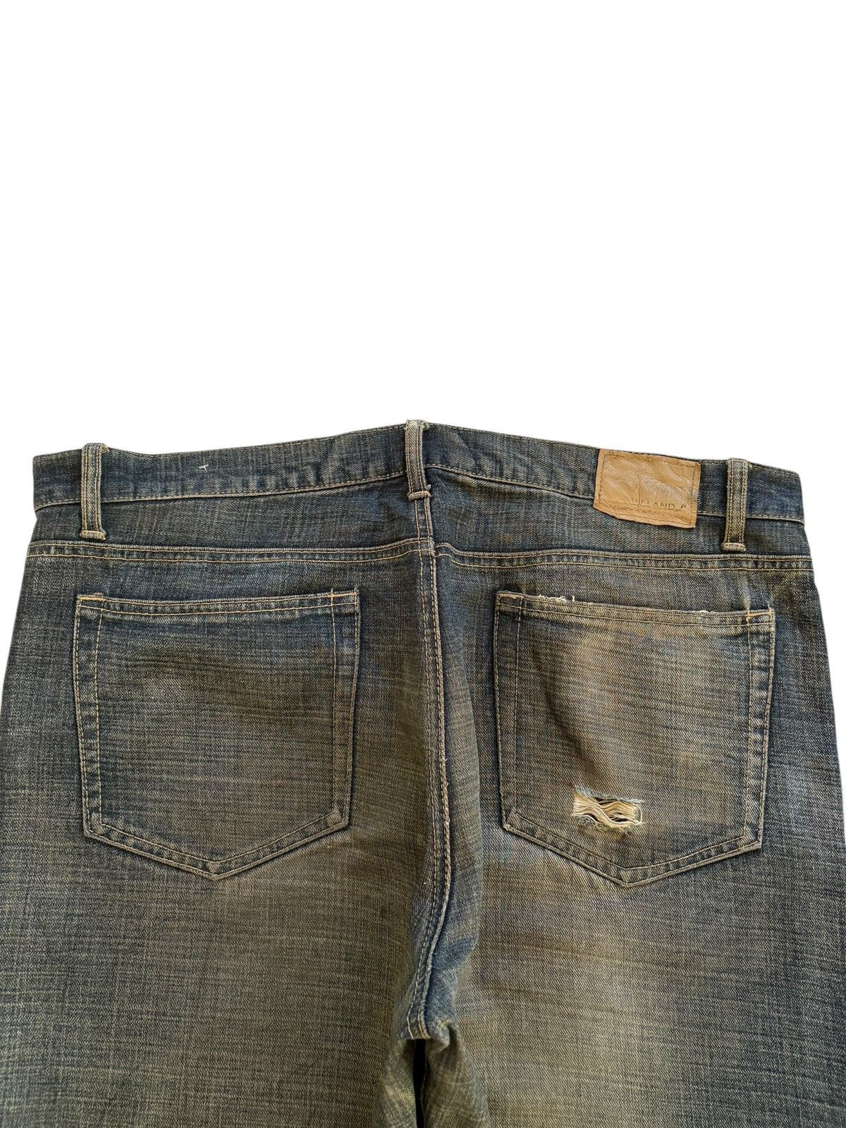 Japanese Brand Vintage Japanese Brand Rusty Mud Wash Distress Baggy Jeans Size US 40 / EU 56 - 8 Thumbnail