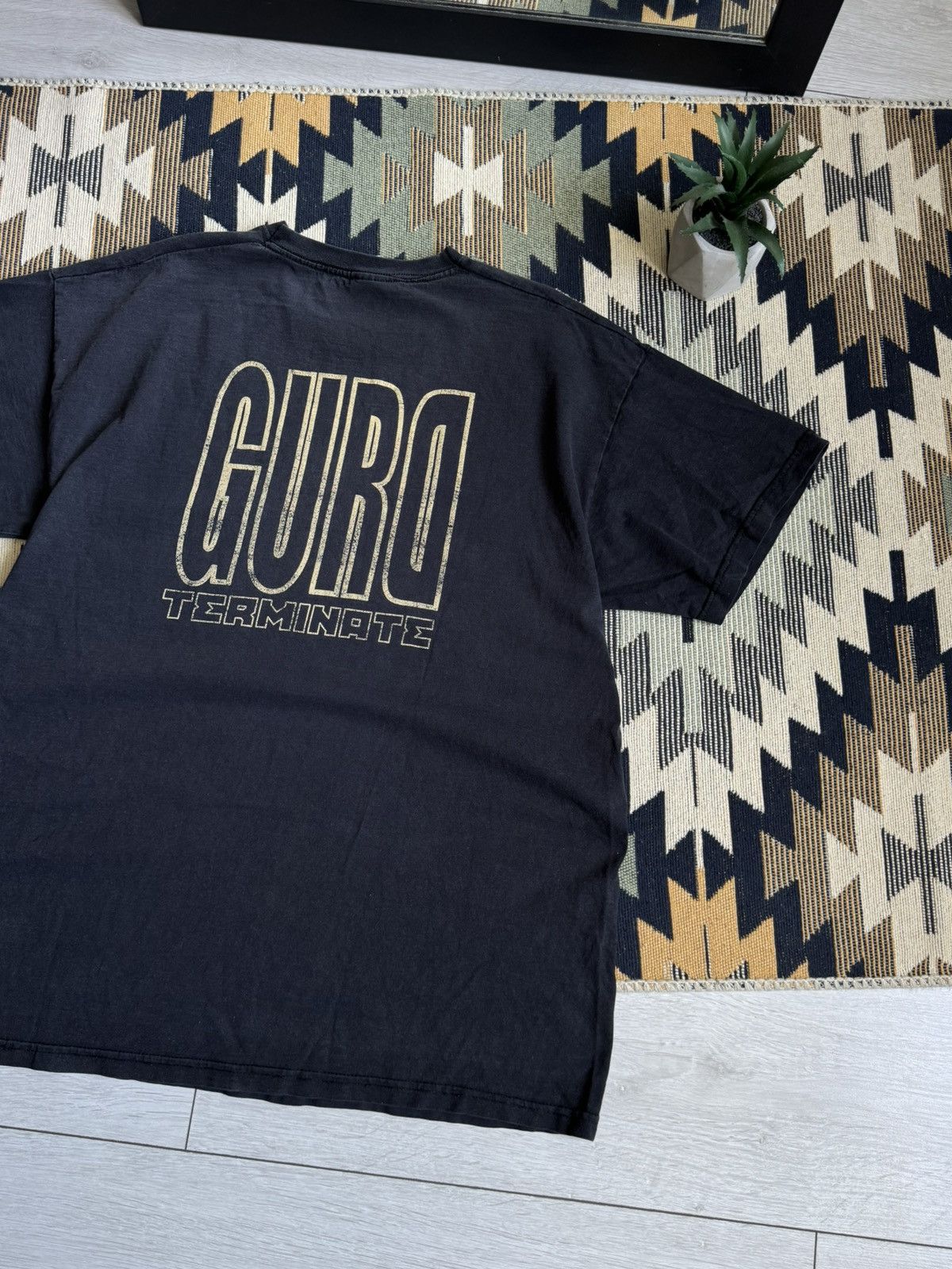Anime Vintage Gura Terminate Anime Merch Tee Size US L / EU 52-54 / 3 - 7 Thumbnail