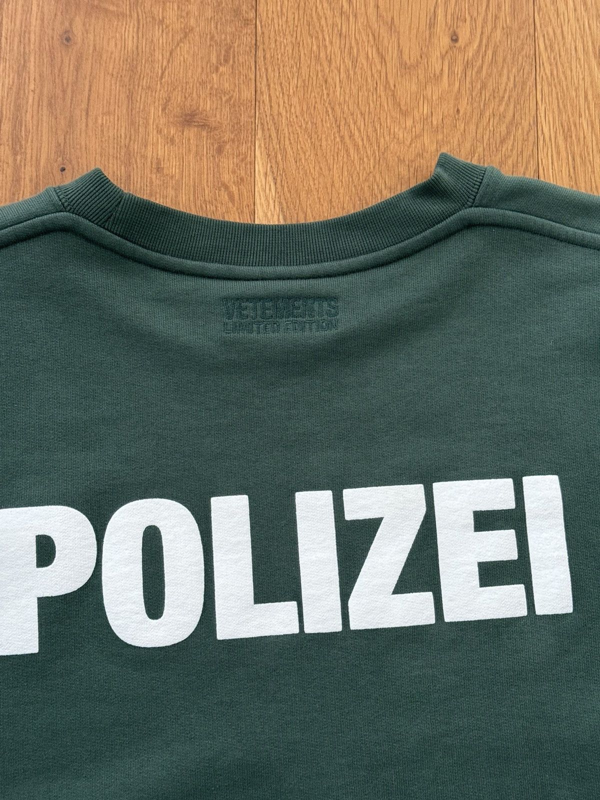 Vetements VETEMENTS POLIZEI SWEATSHIRT Size US L / EU 52-54 / 3 - 6 Thumbnail