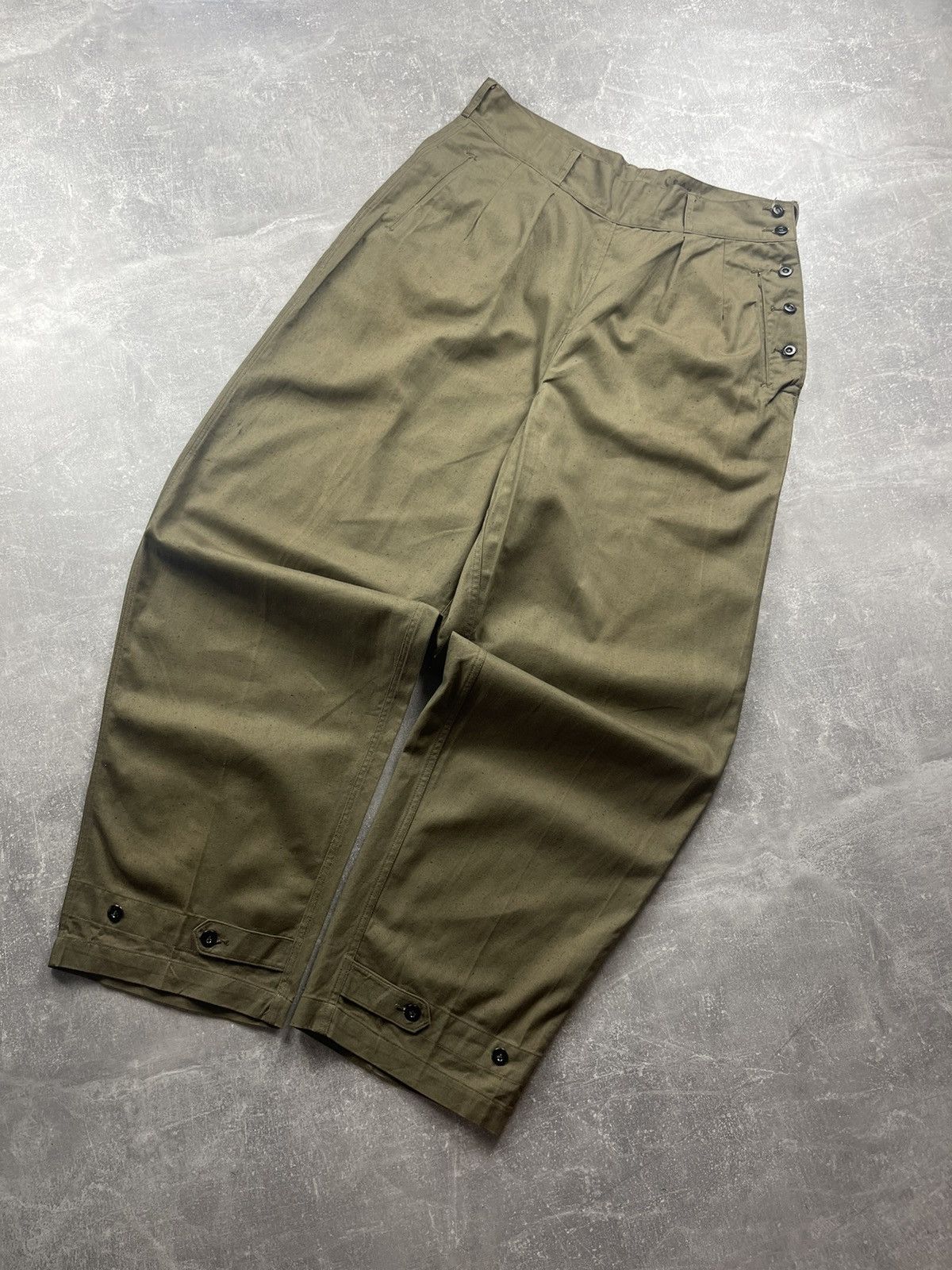 Other Vintage USSR Field Pants M39 Infantry Military Uniform Green Size US 36 / EU 52 - 8 Thumbnail