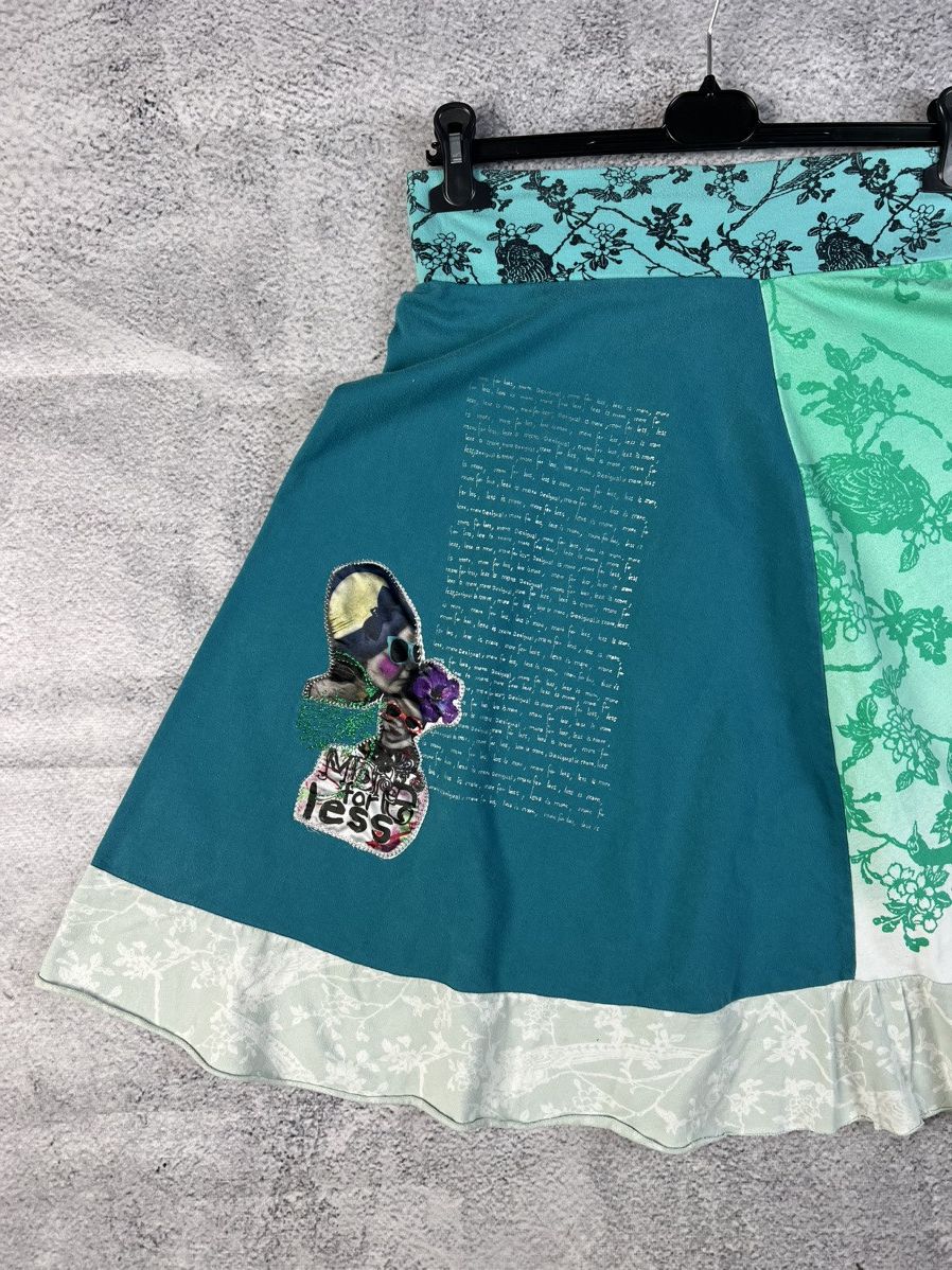 Desigual × Vintage Desigual avant garde designer skirt Size 28" / US 6 / IT 42 - 4 Thumbnail