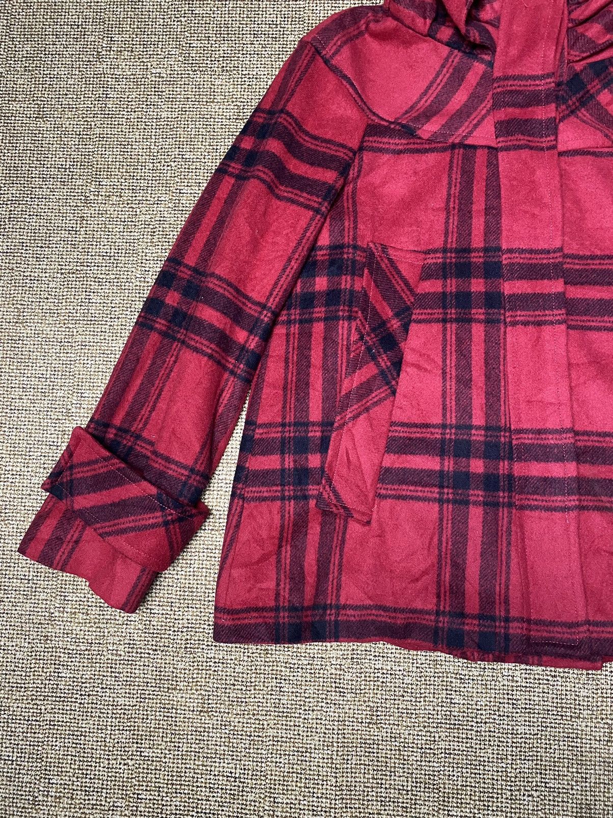Zara 2000s Zara Neck Jacket Size L / US 10 / IT 46 - 6 Thumbnail