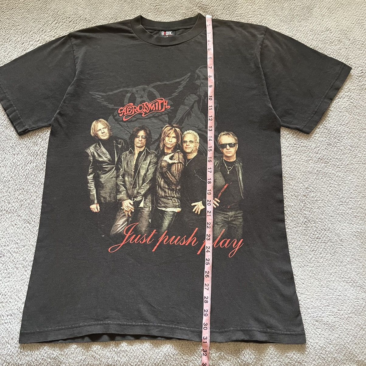 Vintage Vintage 2001 Aerosmith Distressed Sorayama Art T shirt Faded Size US L / EU 52-54 / 3 - 8 Thumbnail