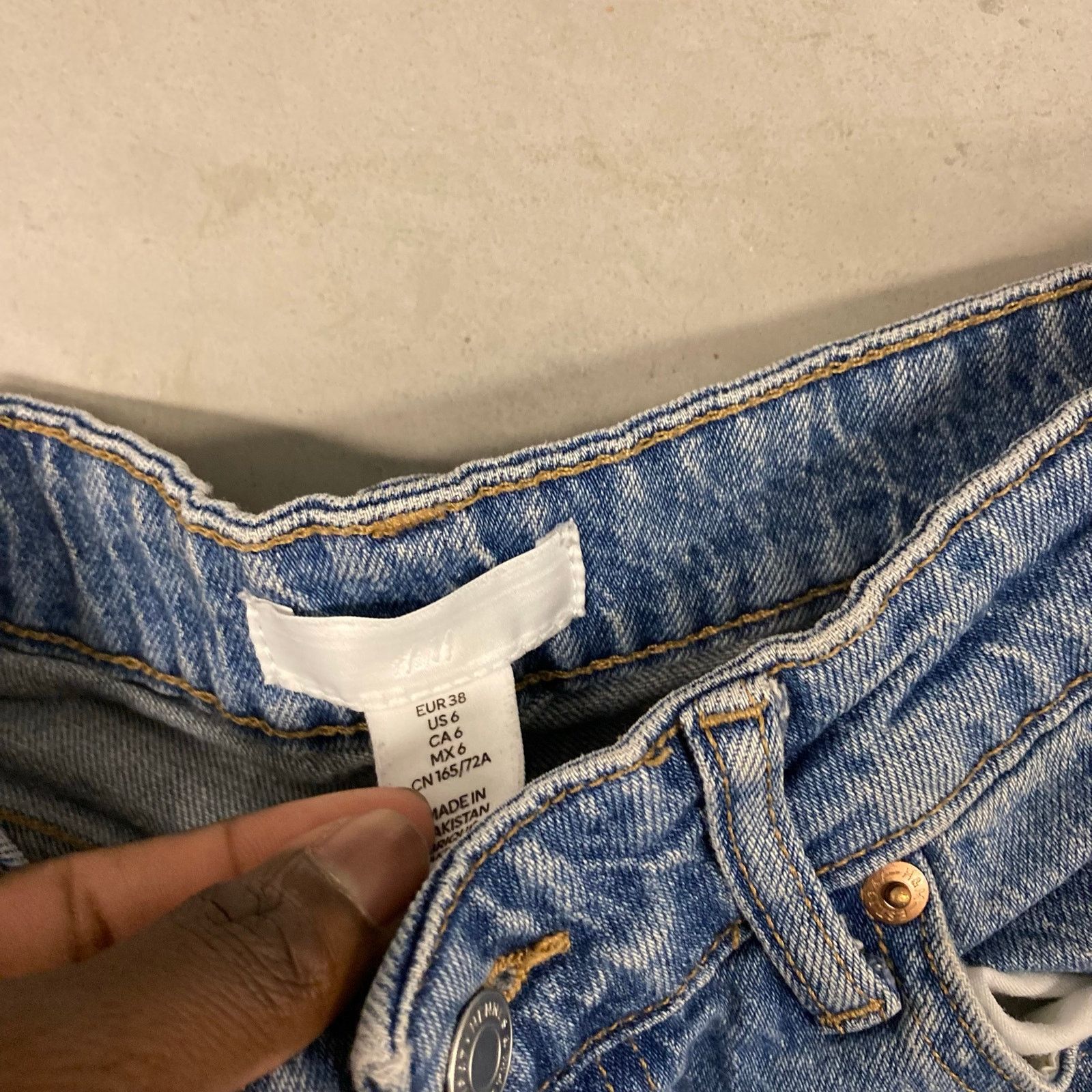 H&M × Vintage Y2K baggy H&M jeans 26x30 Size 28" / US 6 / IT 42 - 4 Thumbnail