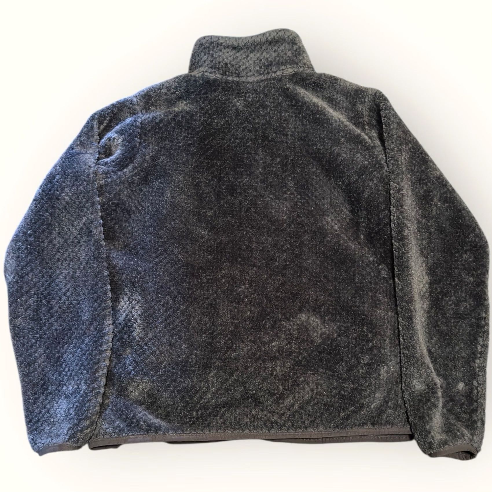 Vintage Columbia Jacket Womens L Navy Fireside II Sherpa Quarter Zip Fleece 大? Size L / US 10 / IT 46 - 2 Thumbnail