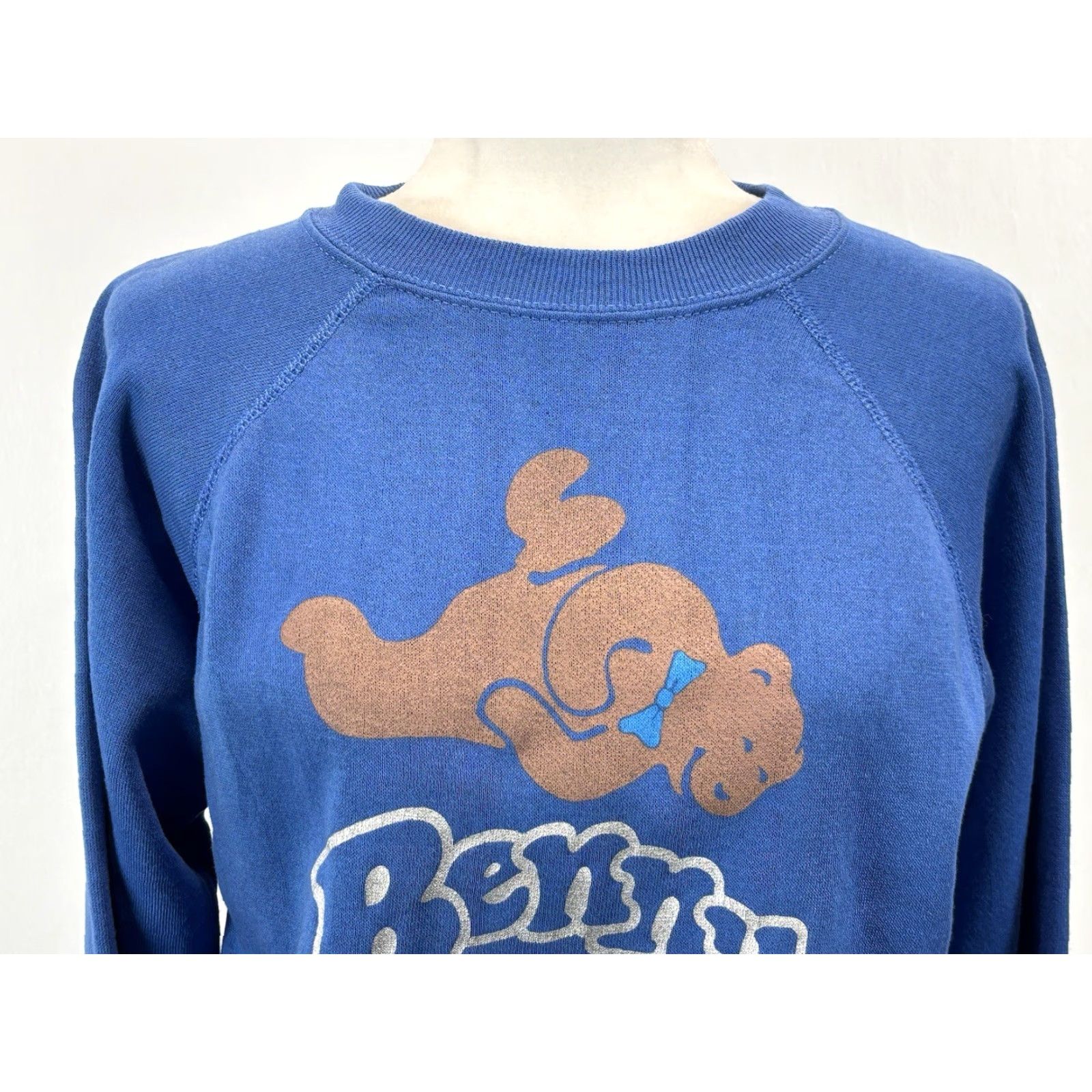 Vintage VINTAGE Pannill Sweatshirt Women’s Large Blue Juneau Alaska Benny Bears Pullover Crew Neck Cotton Blend USA Size L Size L / US 10 / IT 46 - 5 Thumbnail