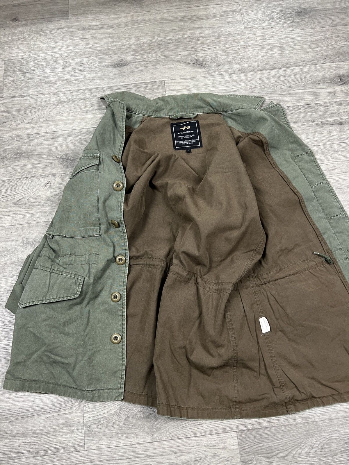 Alpha Industries Vintage Alpha Industries M65 Field Jacket Mens Army Military Size US L / EU 52-54 / 3 - 8 Thumbnail