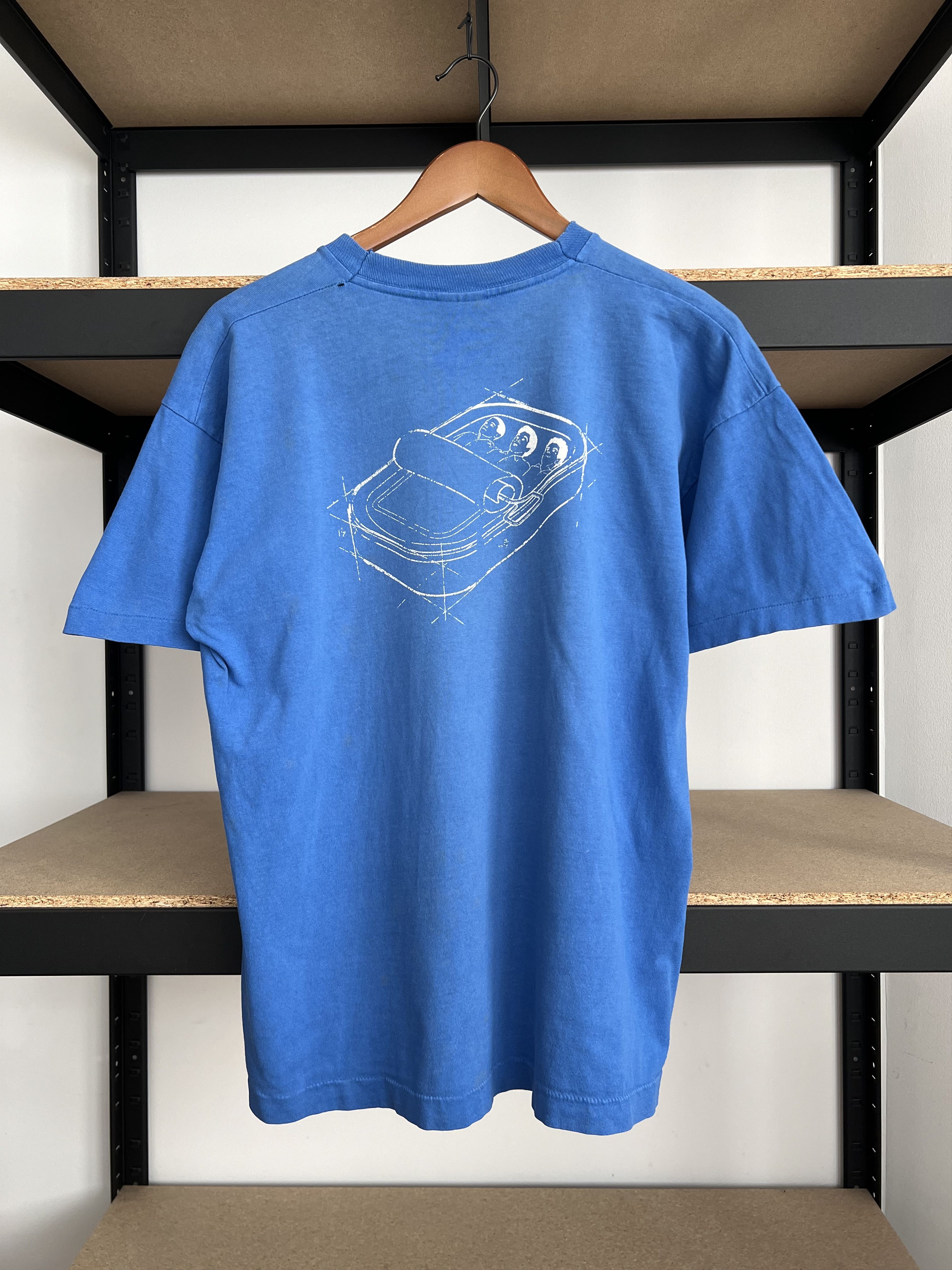 Band Tees Vintage 90s Beastie Boys Hello Nasty Blue T-shirt Size US L / EU 52-54 / 3 - 2 Thumbnail
