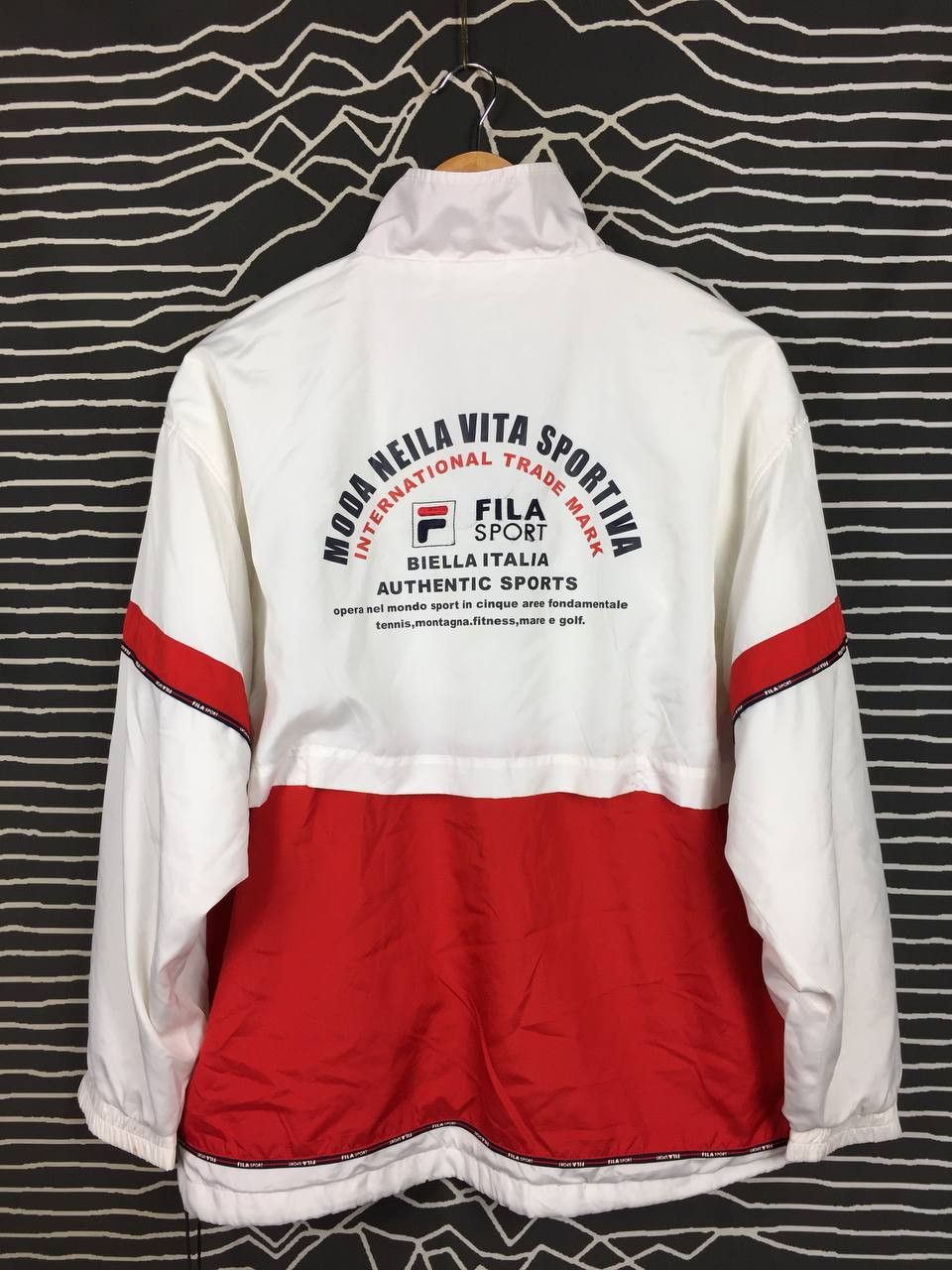Fila Vtg Fila Sport Biella Italia Authentic Sports Track Jacket Size US M / EU 48-50 / 2 - 9 Thumbnail