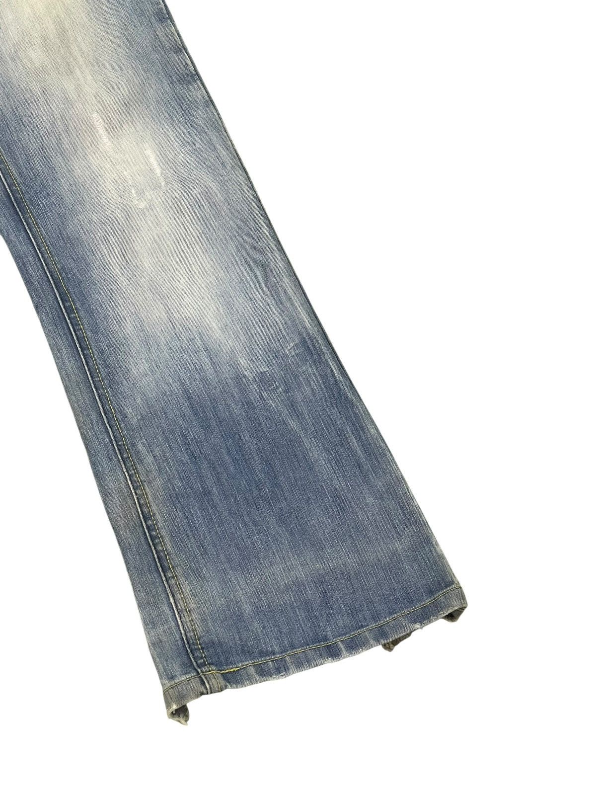 Japanese Brand Flare Jeans Denim Co Faded Distress Boot Cut 2🟦3 Size US 32 / EU 48 - 11 Thumbnail