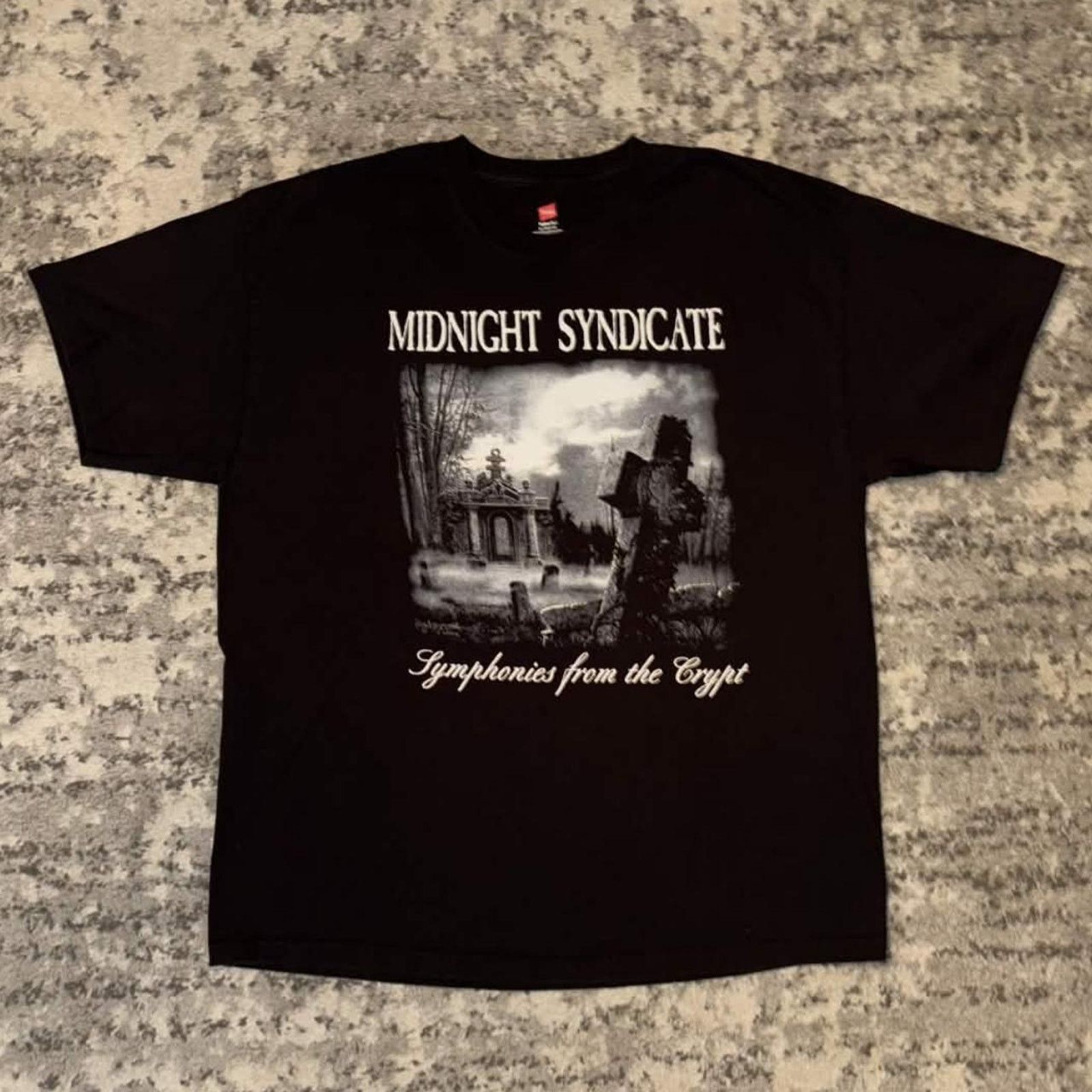 Hanes 00s Midnight Syndicate Symphonies From The Crypt Tee Size US XL / EU 56 / 4 - 1 Thumbnail