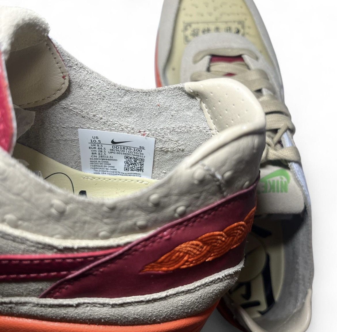Nike Nike air max 1/clot Kiss of death 2021 Size US 10.5 / EU 43-44 - 6 Thumbnail