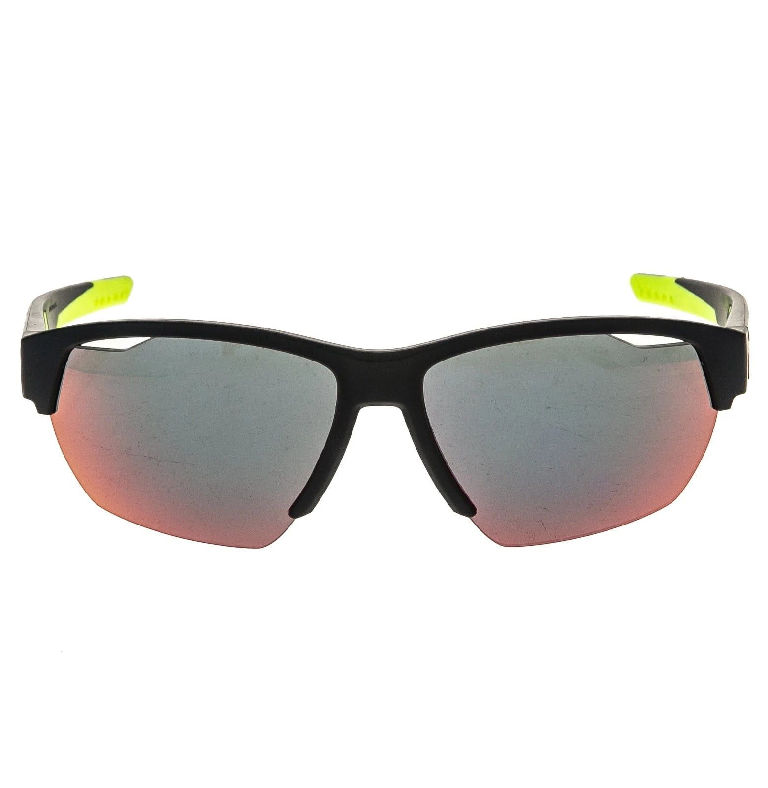 Prada PRADA PS03YS LINEA ROSSA IMPAVID 03Y Black Sport Sunglass Size ONE SIZE - 9 Thumbnail
