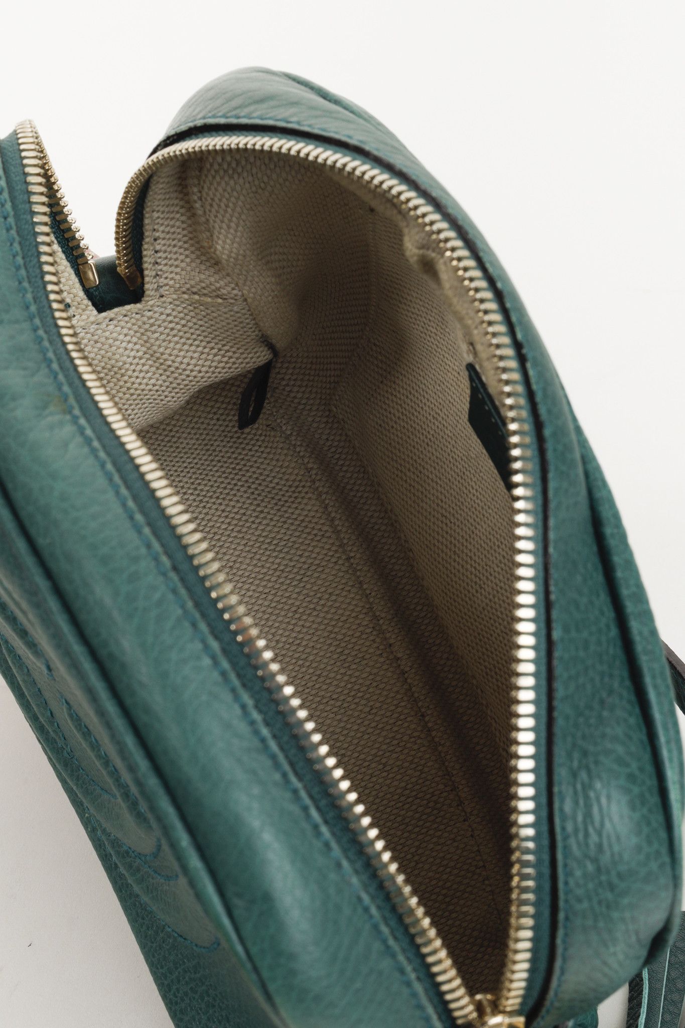 Gucci Gucci Soho Disco Green Camera Style Crossbody Ba Size ONE SIZE - 11 Thumbnail