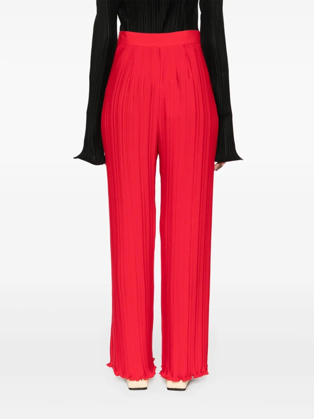 Lanvin o1y0326 Sweatpant in Tomato Red Size 27" / US 4 / IT 40 - 4 Thumbnail