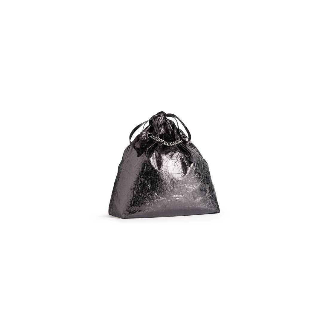 Balenciaga o1la1rc1a0126 Size: OS / Crush Medium Tote Bag Metallized Size ONE SIZE - 2 Thumbnail