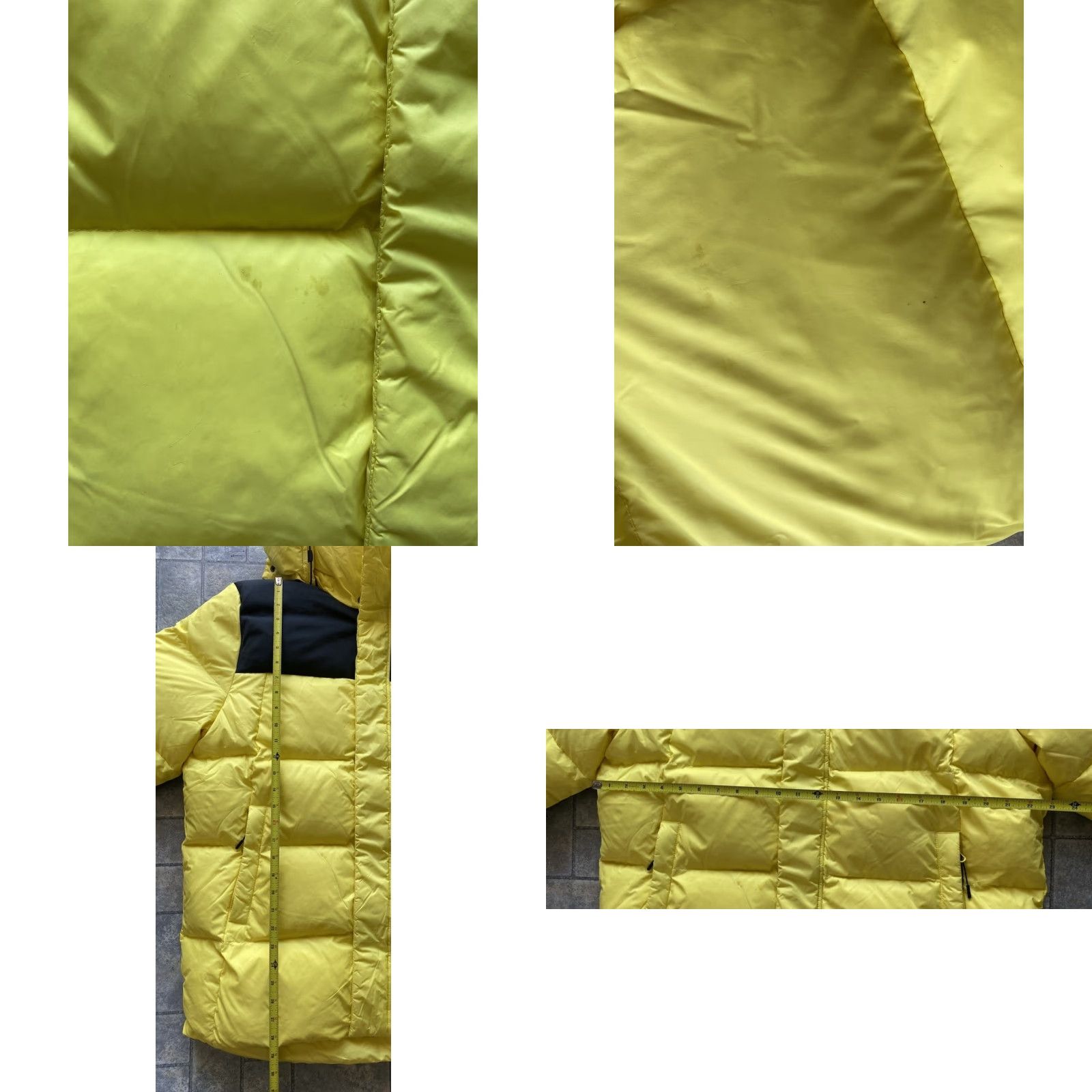 Vintage VINTAGE Icewear Duck Down Puffer Jacket Coat Men’s L Yellow Black Flaws Wear Pockets Hooded Nylon Down Coat Mens Size US L / EU 52-54 / 3 - 8 Thumbnail