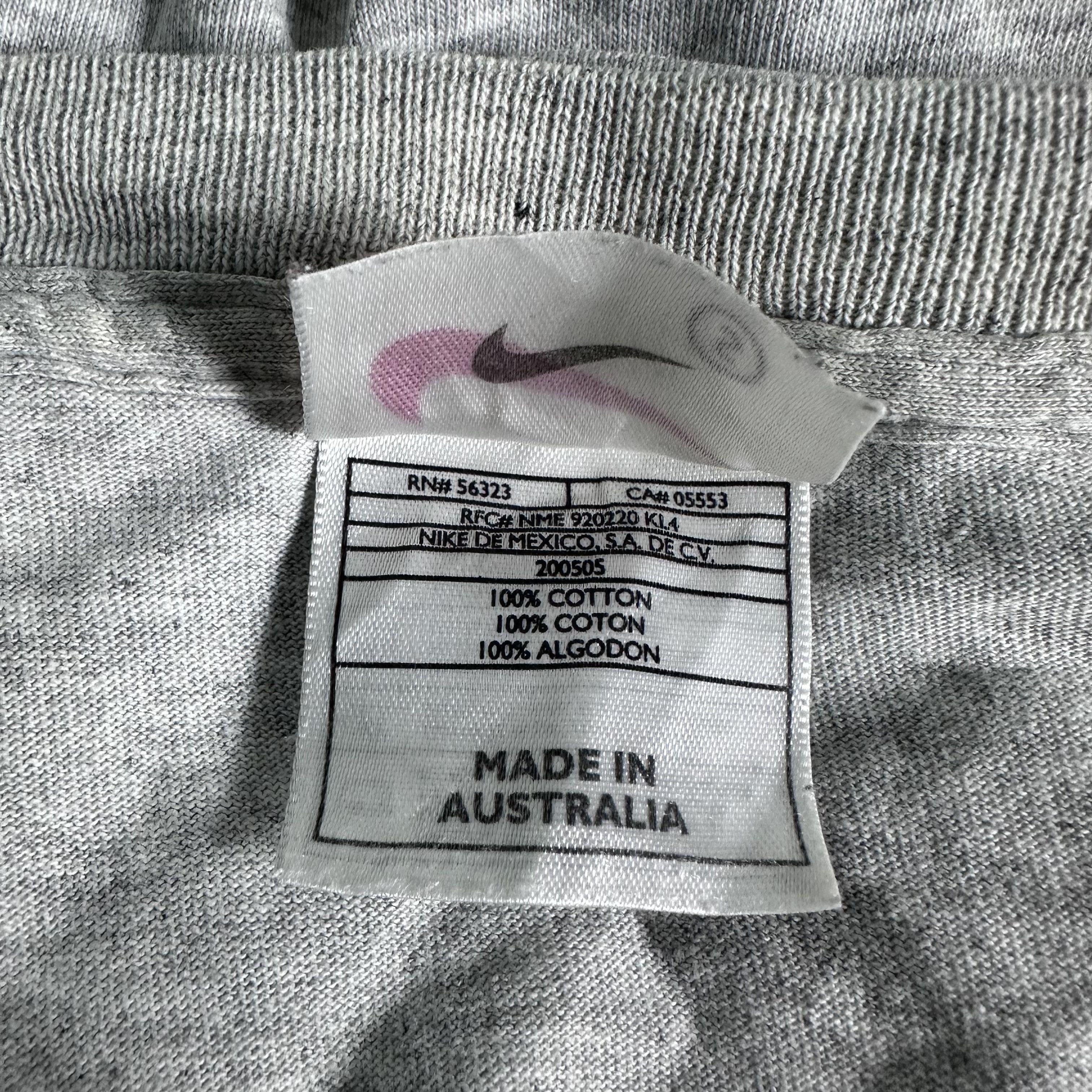Nike × Vintage 🔥RARE🔥Vintage Nike Swoosh T-shirt Made in Australia Size US S / EU 44-46 / 1 - 5 Thumbnail