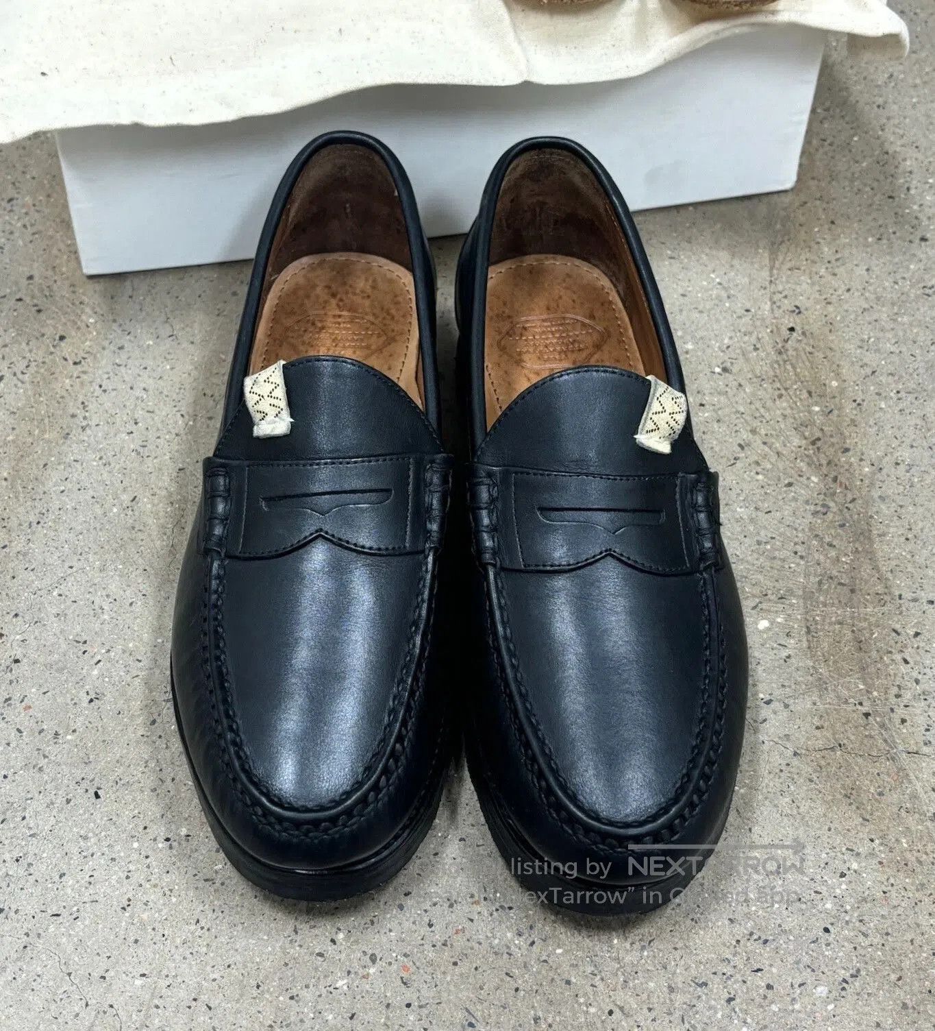Visvim Visvim FABRO FOLK Loafers in Black. Size US 12 / EU 45 - 2 Thumbnail