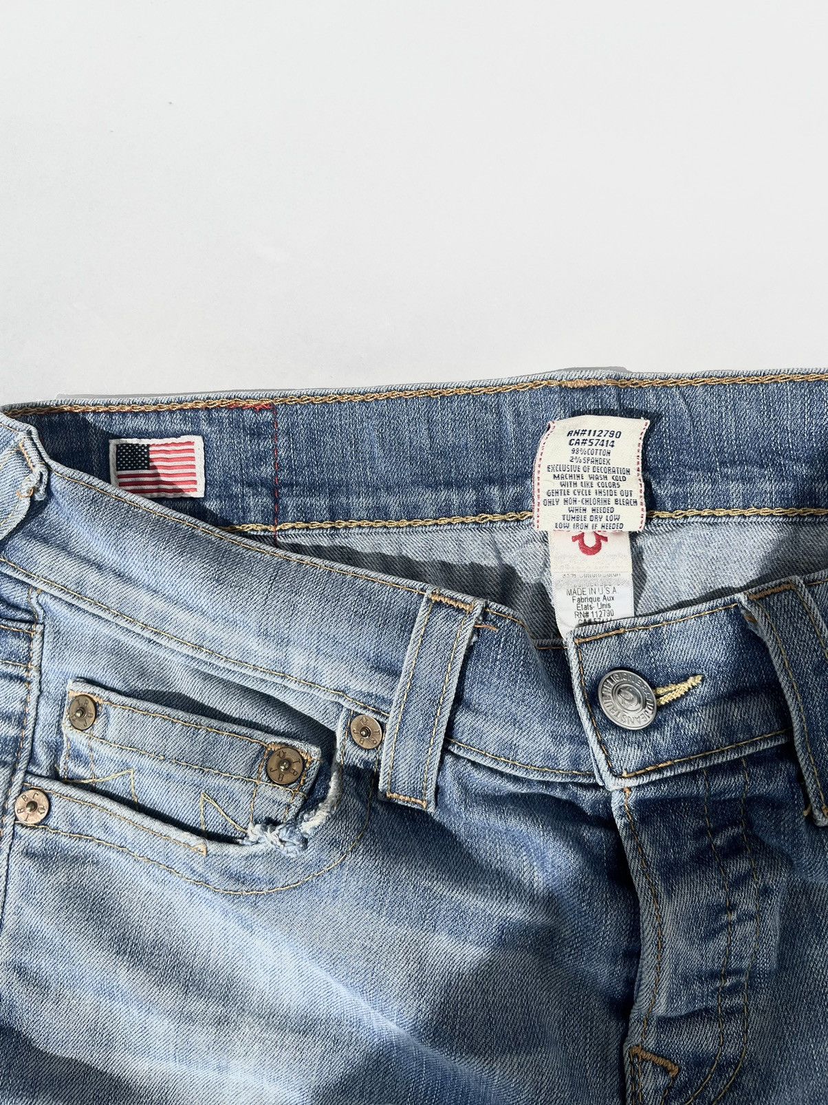 True Religion Vintage True Religion Classic Slim Made in USA Jeans Size US 32 / EU 48 - 5 Thumbnail