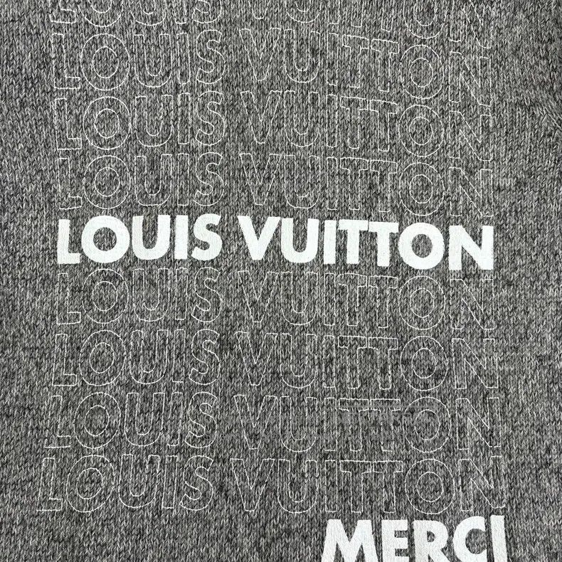 Louis Vuitton Louis Vuitton Bullet screen logo grey sweater Size US M / EU 48-50 / 2 - 4 Thumbnail