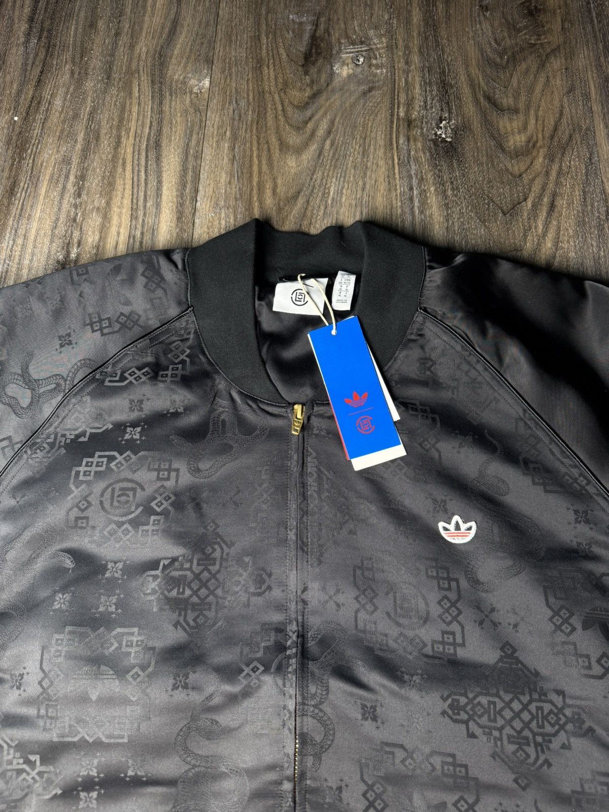 Adidas × CLOT Adidas x Clot by Edison Chen Lunar New Year Jacket Black Size US XL / EU 56 / 4 - 6 Thumbnail