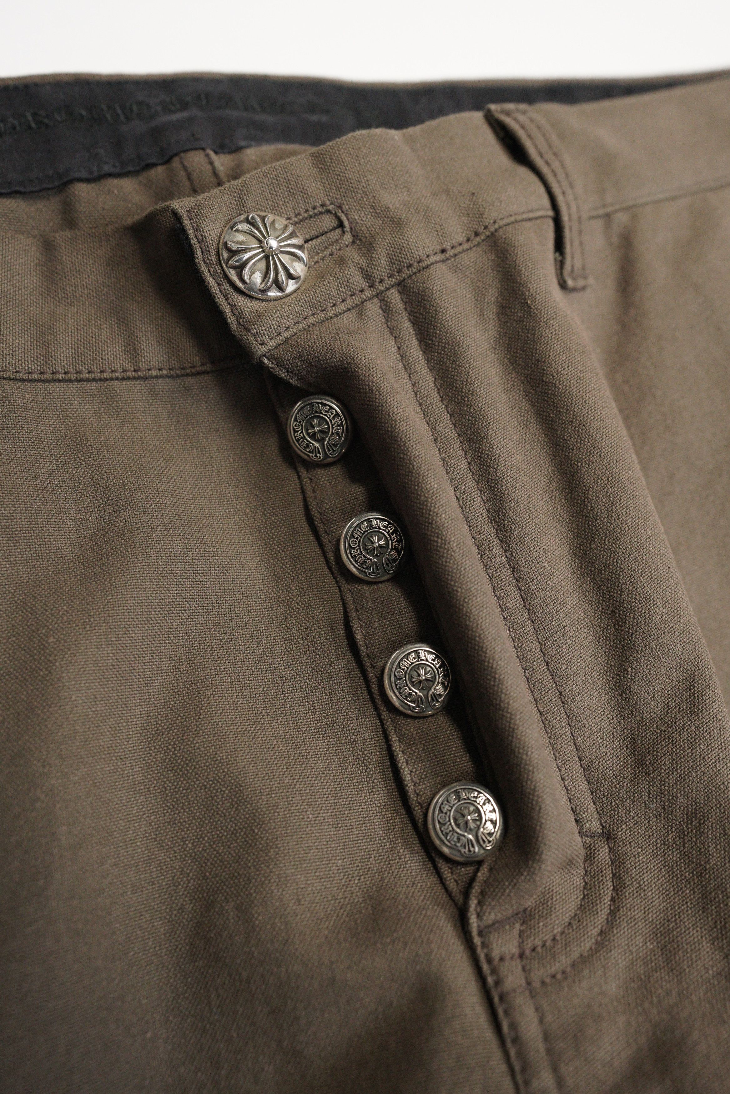 Chrome Hearts Chrome Hearts Brown Patch Work Pants - 40 Size US 40 / EU 56 - 7 Thumbnail