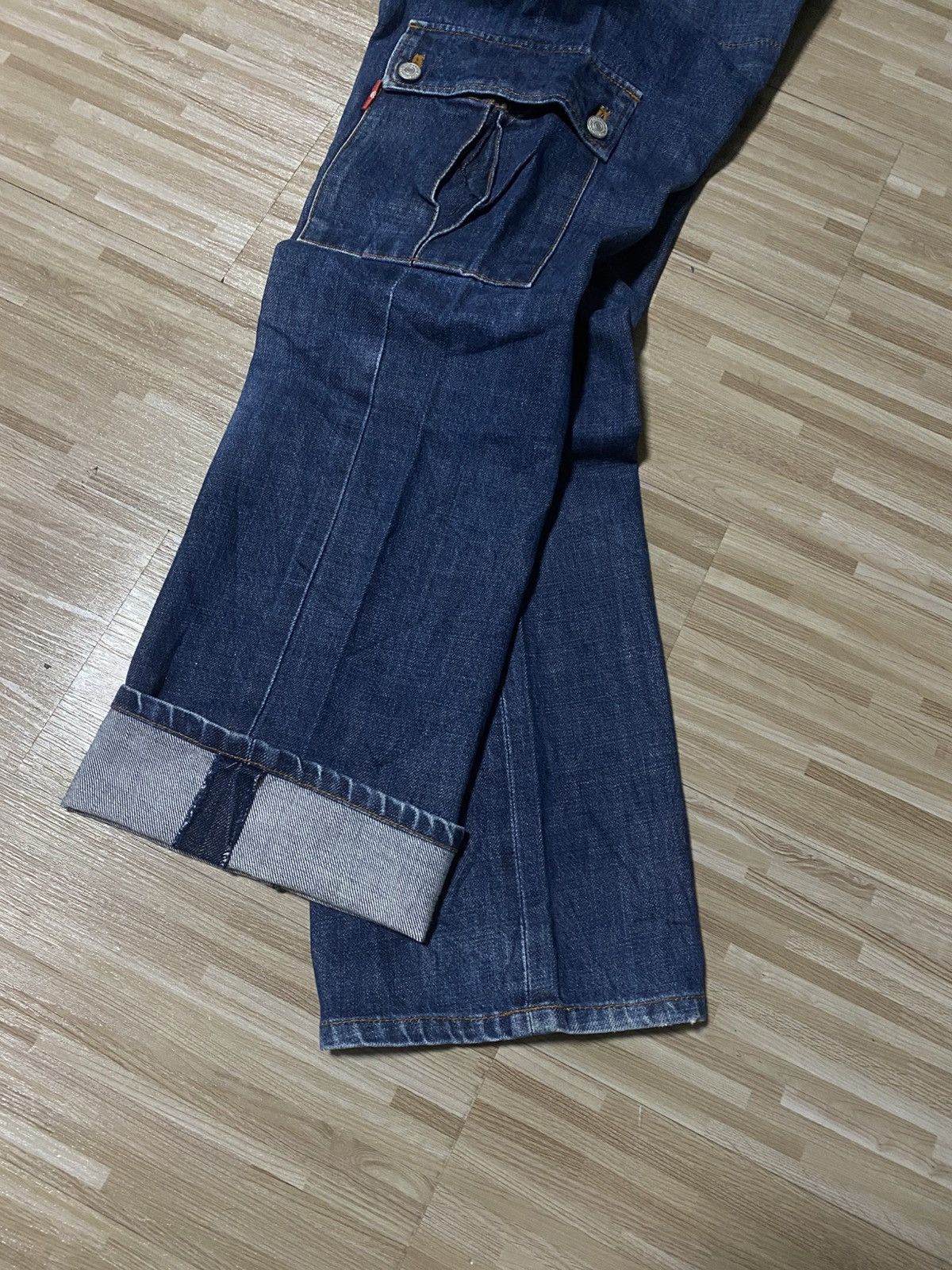 Japanese Brand 💥OZONE CARGO DENIM💥 Size US 28 / EU 44 - 9 Thumbnail