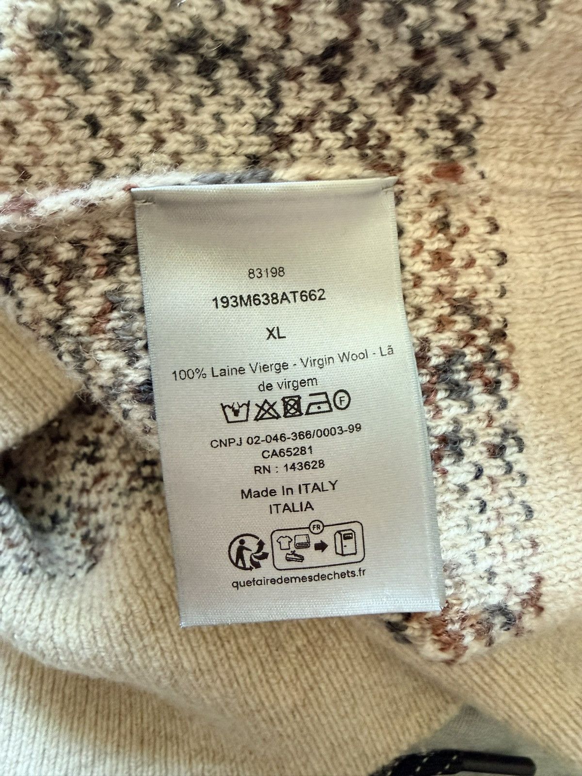 Dior Christian Dior mens sweater xl Size US XL / EU 56 / 4 - 4 Thumbnail