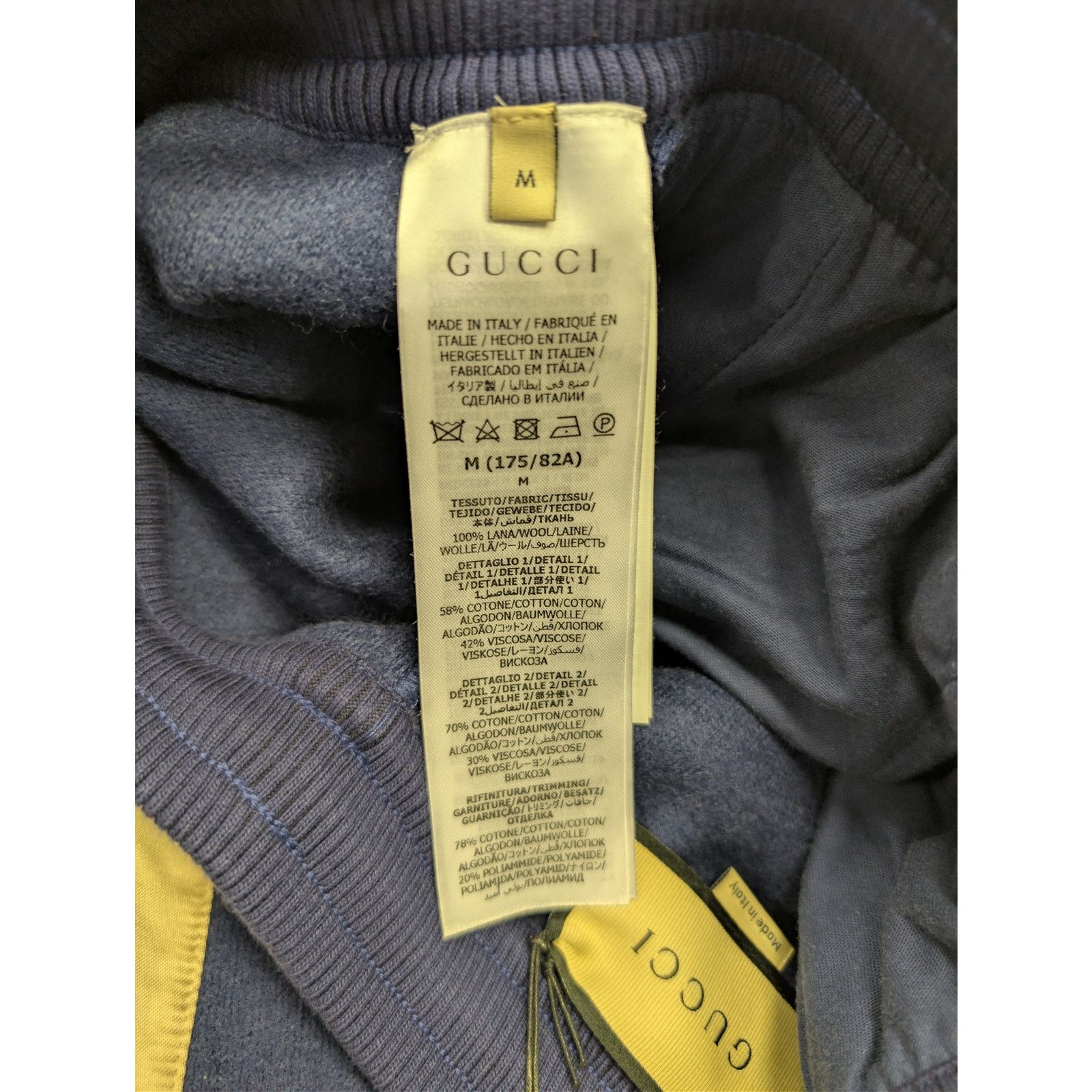 Gucci o1rshd1 Wool Jersey Jogging Pants in Multicolor Size US 32 / EU 48 - 16 Thumbnail