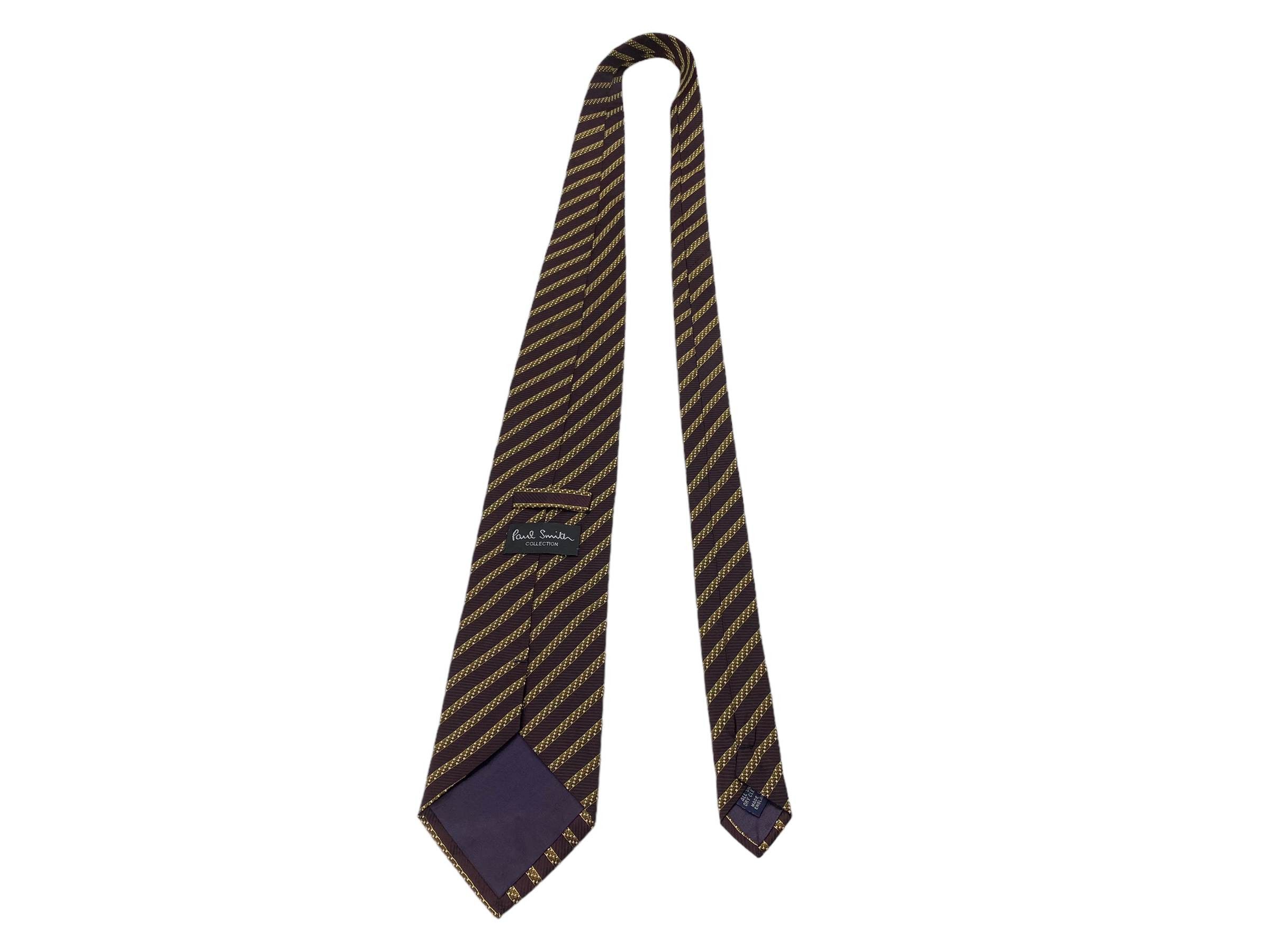 Paul Smith × Vintage Vintage Paul Smith England Silk Necktie – Designer Tie Size ONE SIZE - 3 Thumbnail