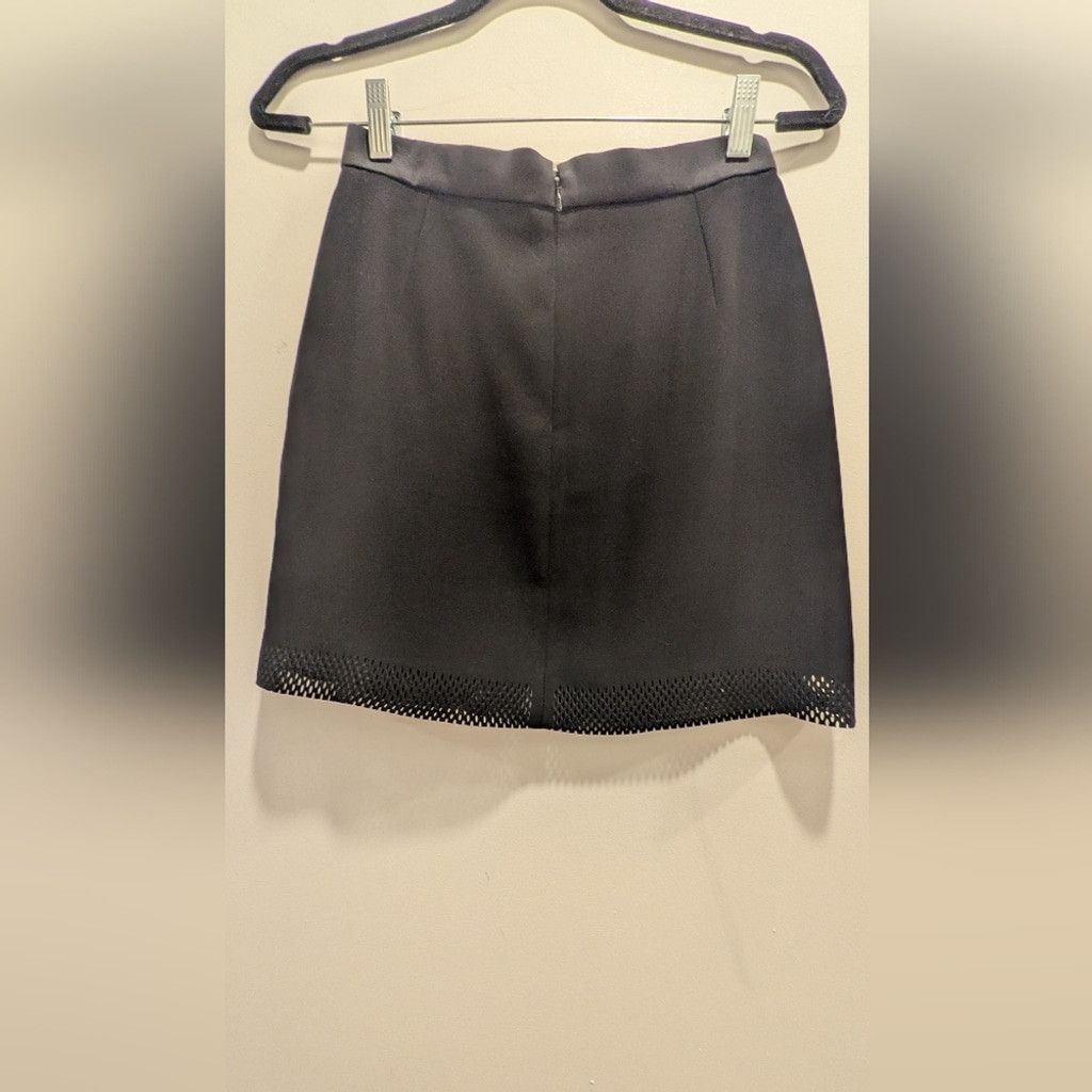 Balenciaga Balenciaga Black Mini Pencil Skirt for Cocktail Size 38" / US 16 / IT 52 - 4 Thumbnail